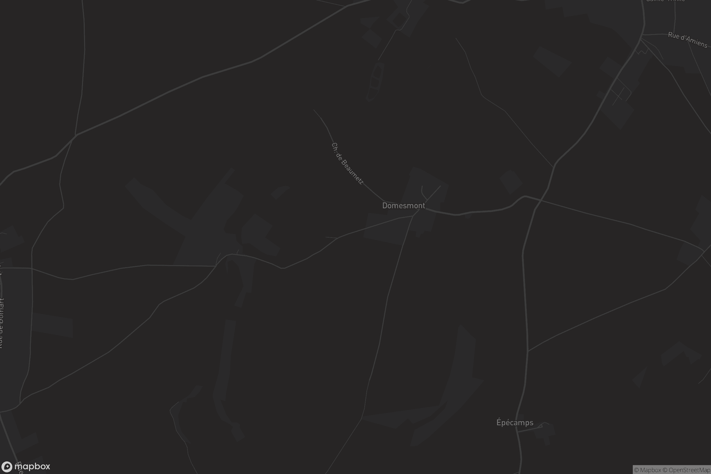 Carte de Domesmont