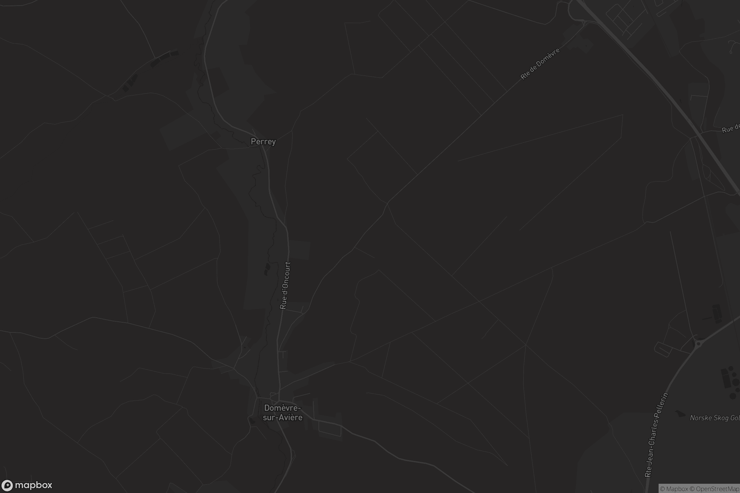 Carte de Domèvre-sur-Avière