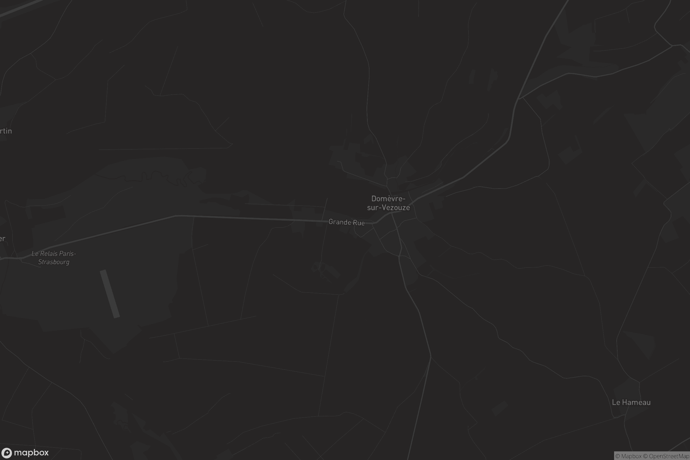 Carte de Domèvre-sur-Vezouze