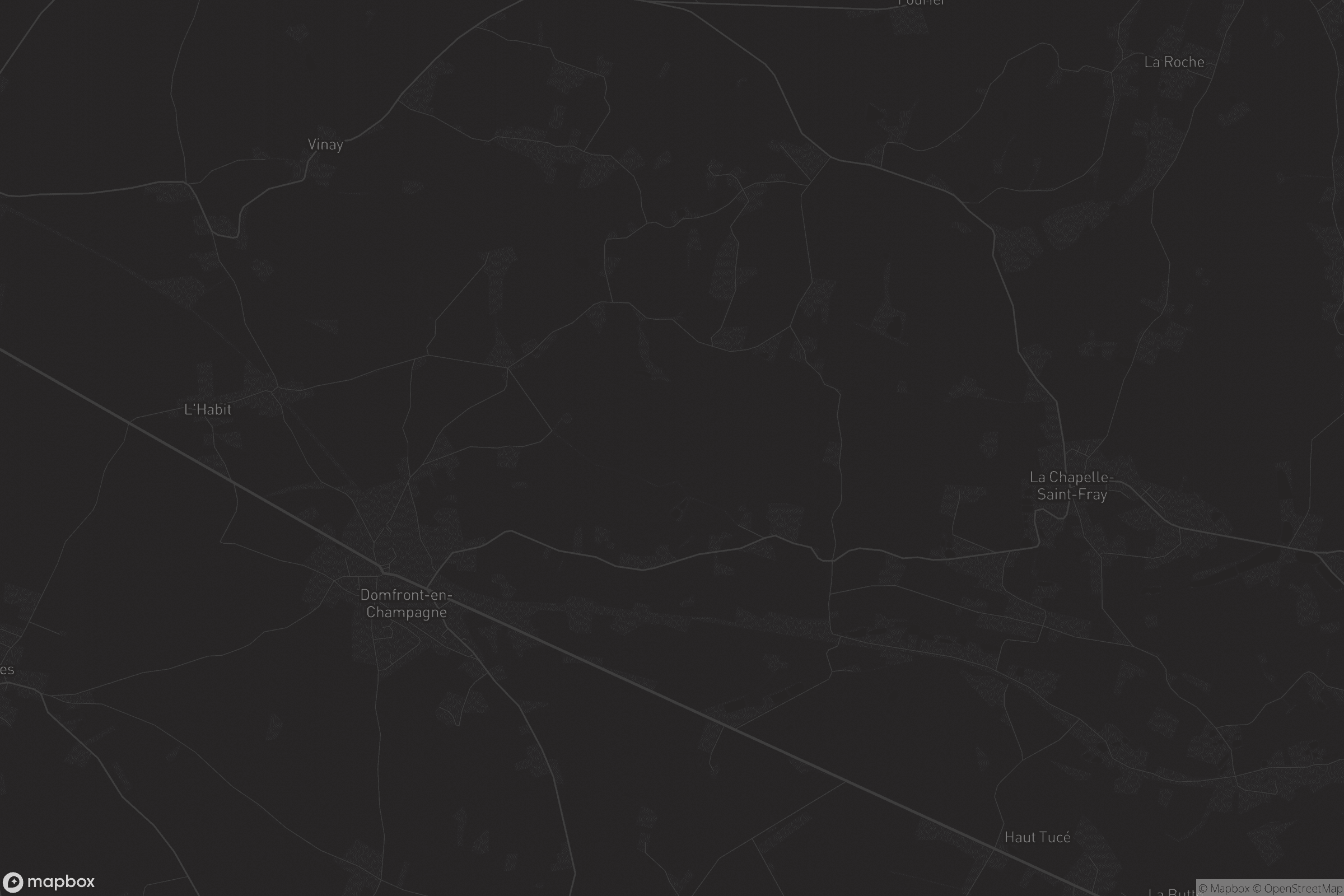 Carte de Domfront-en-Champagne