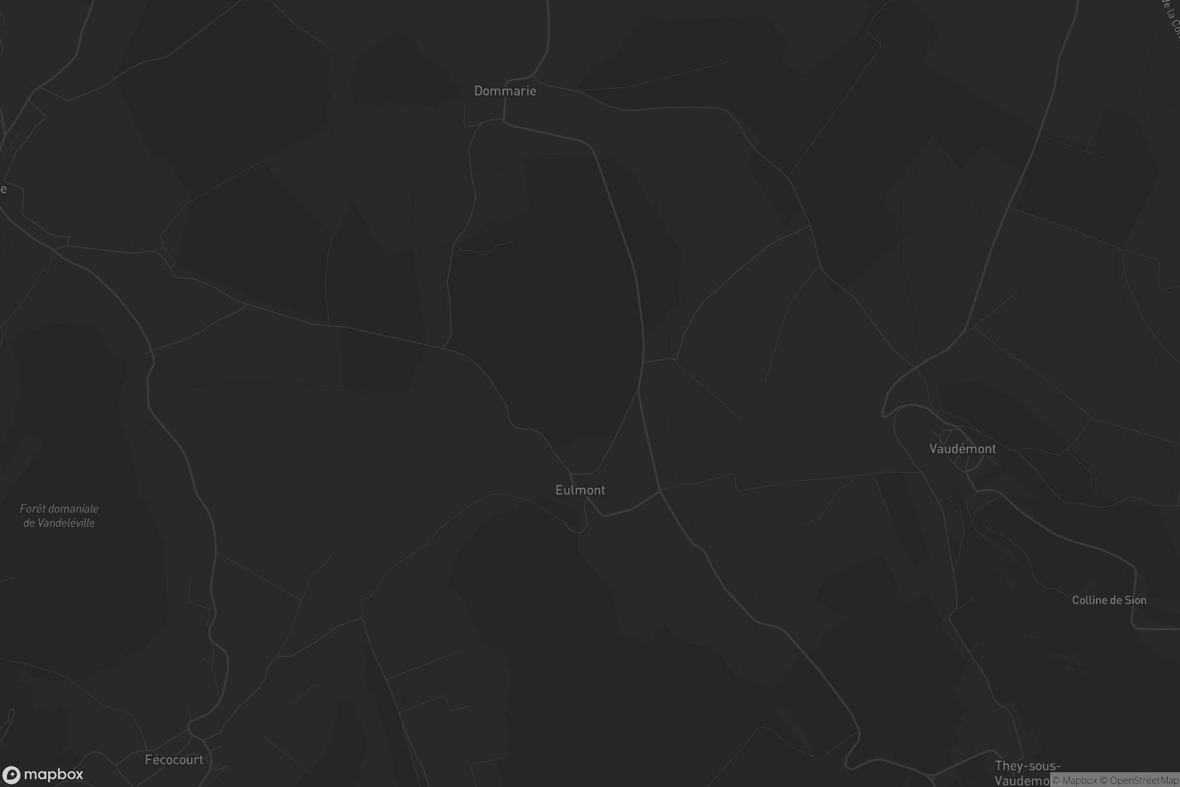 Carte de Dommarie-Eulmont