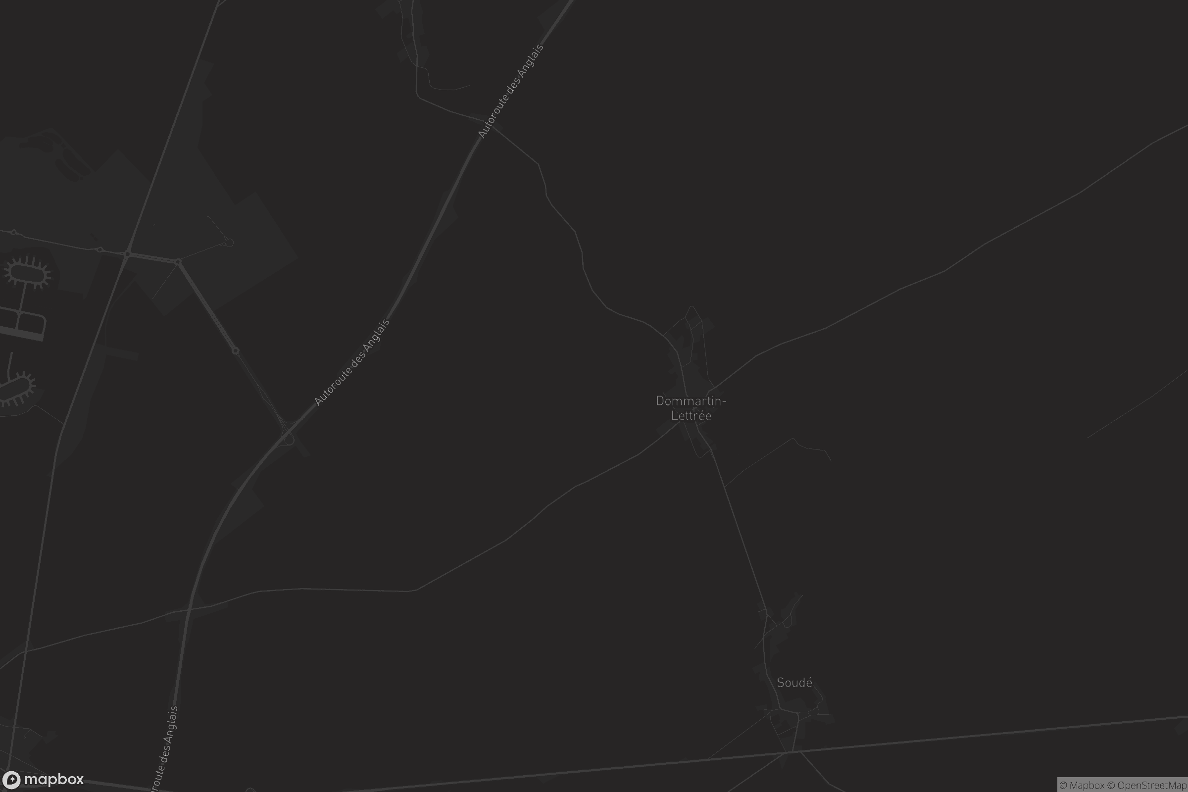 Carte de Dommartin-Lettrée