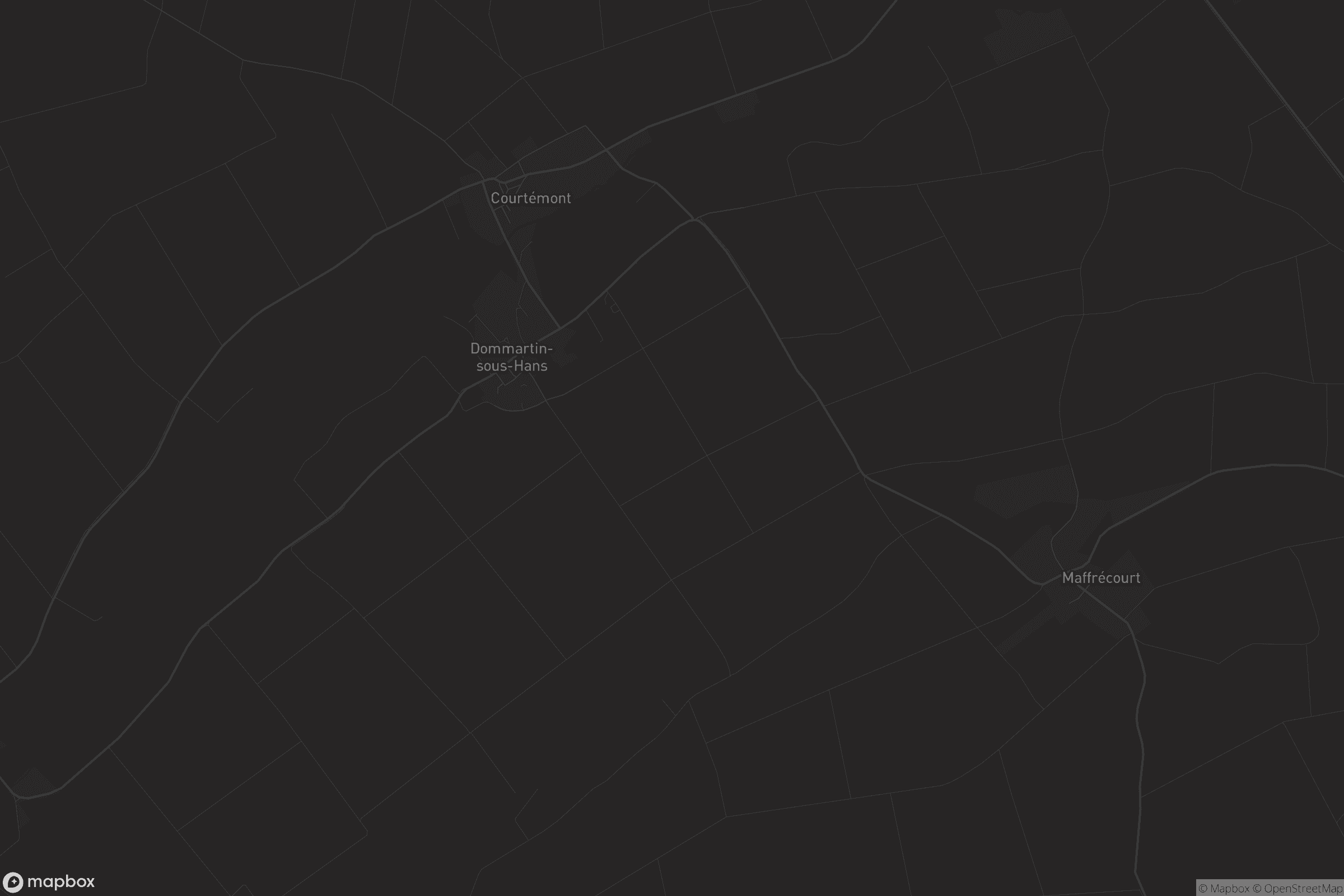 Carte de Dommartin-sous-Hans
