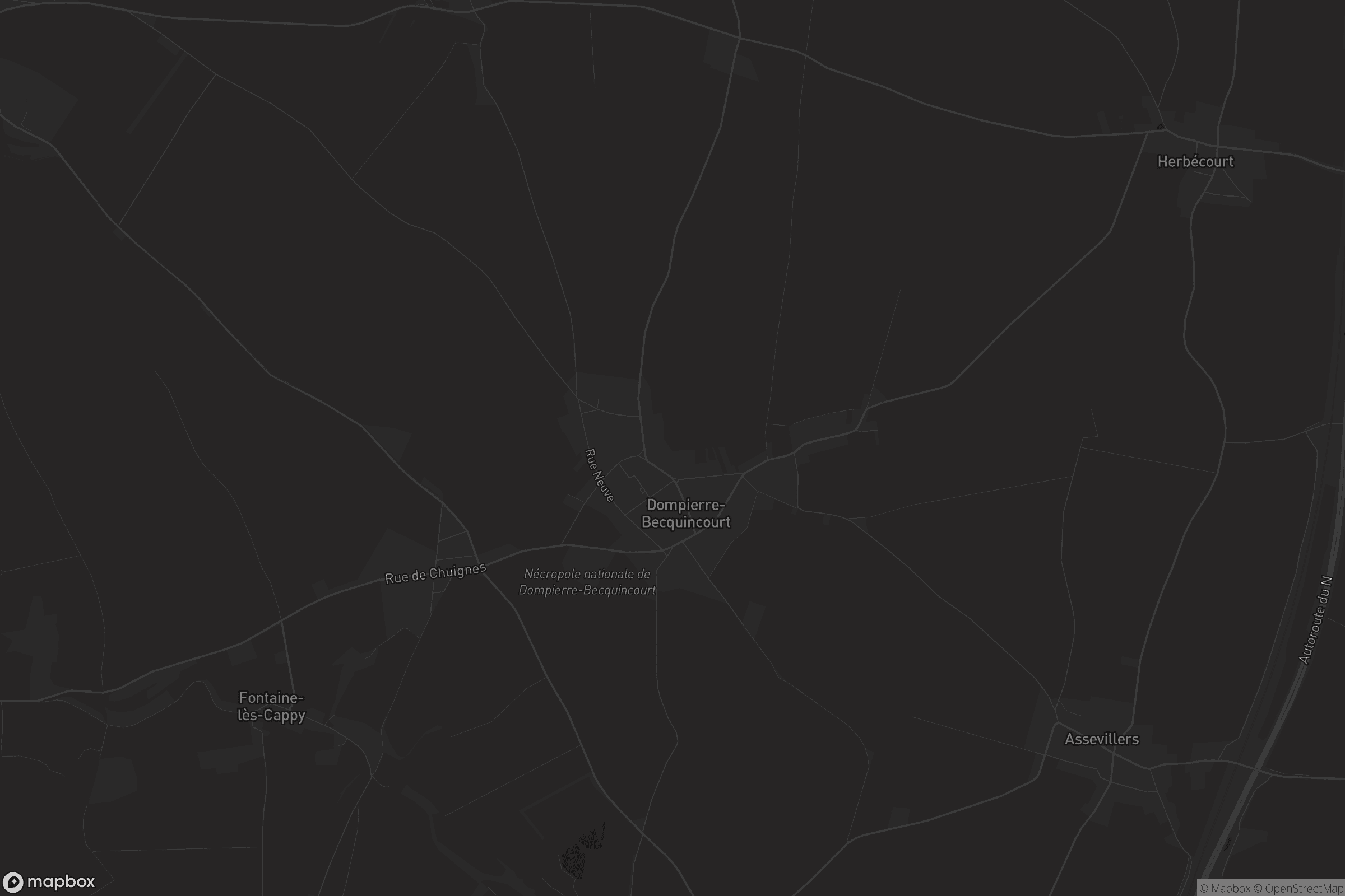 Carte de Dompierre-Becquincourt