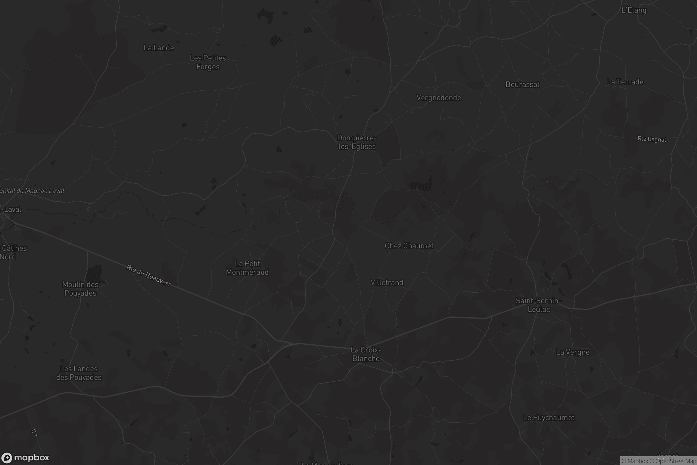 Carte de Dompierre-les-Églises