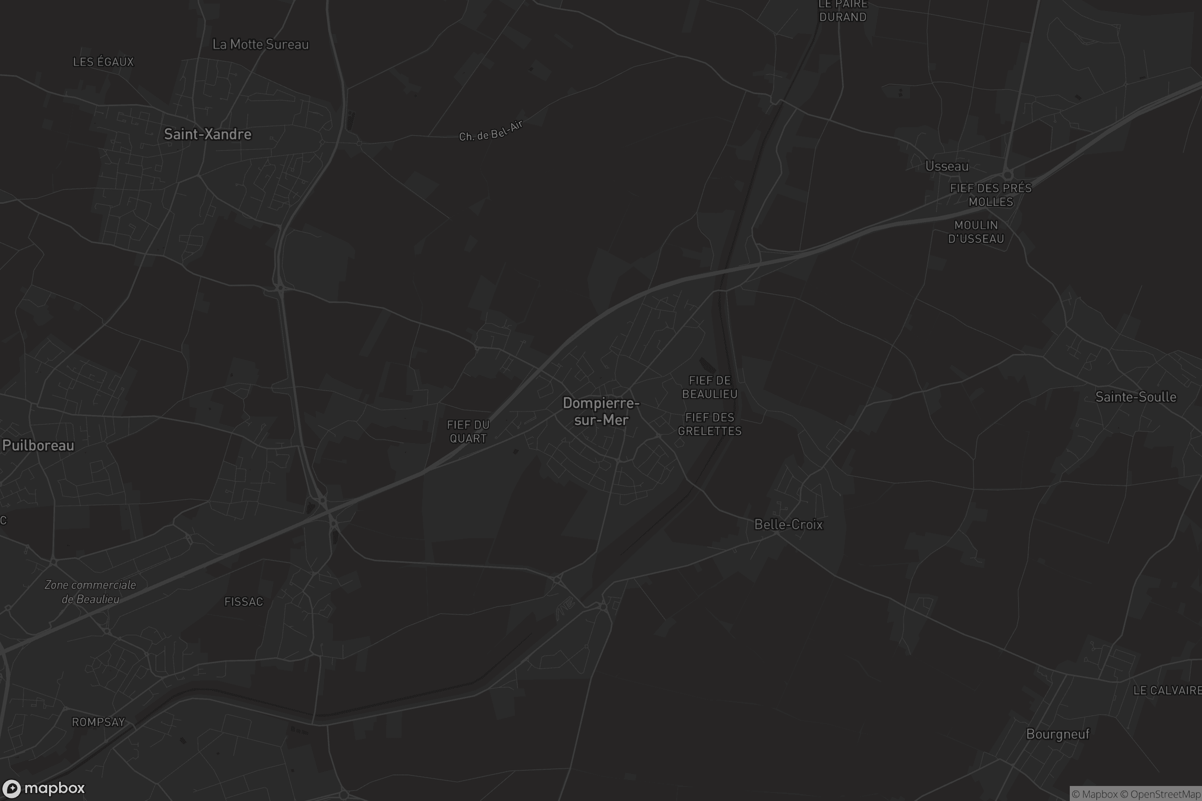 Carte de Dompierre-sur-Mer