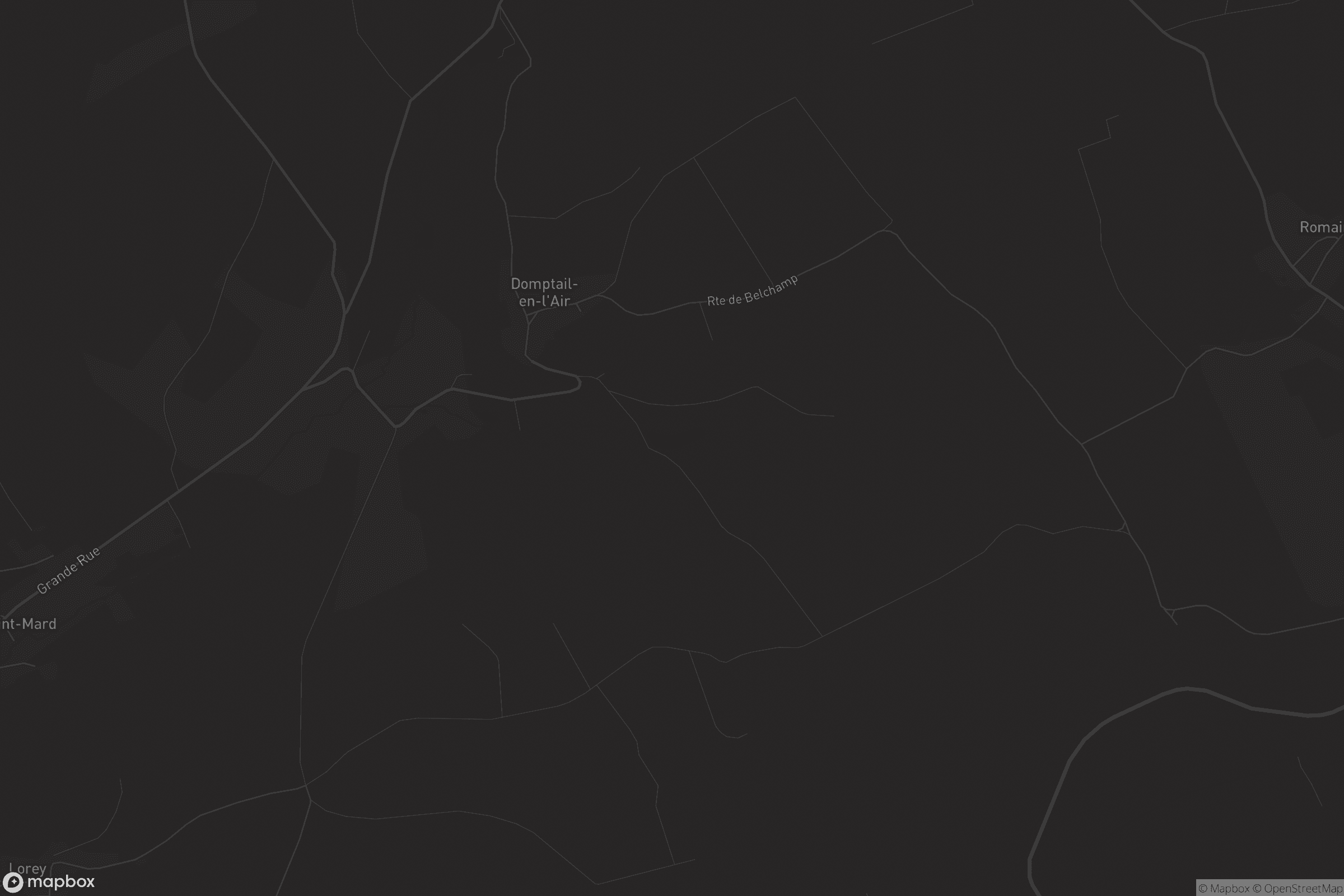 Carte de Domptail-en-l'Air