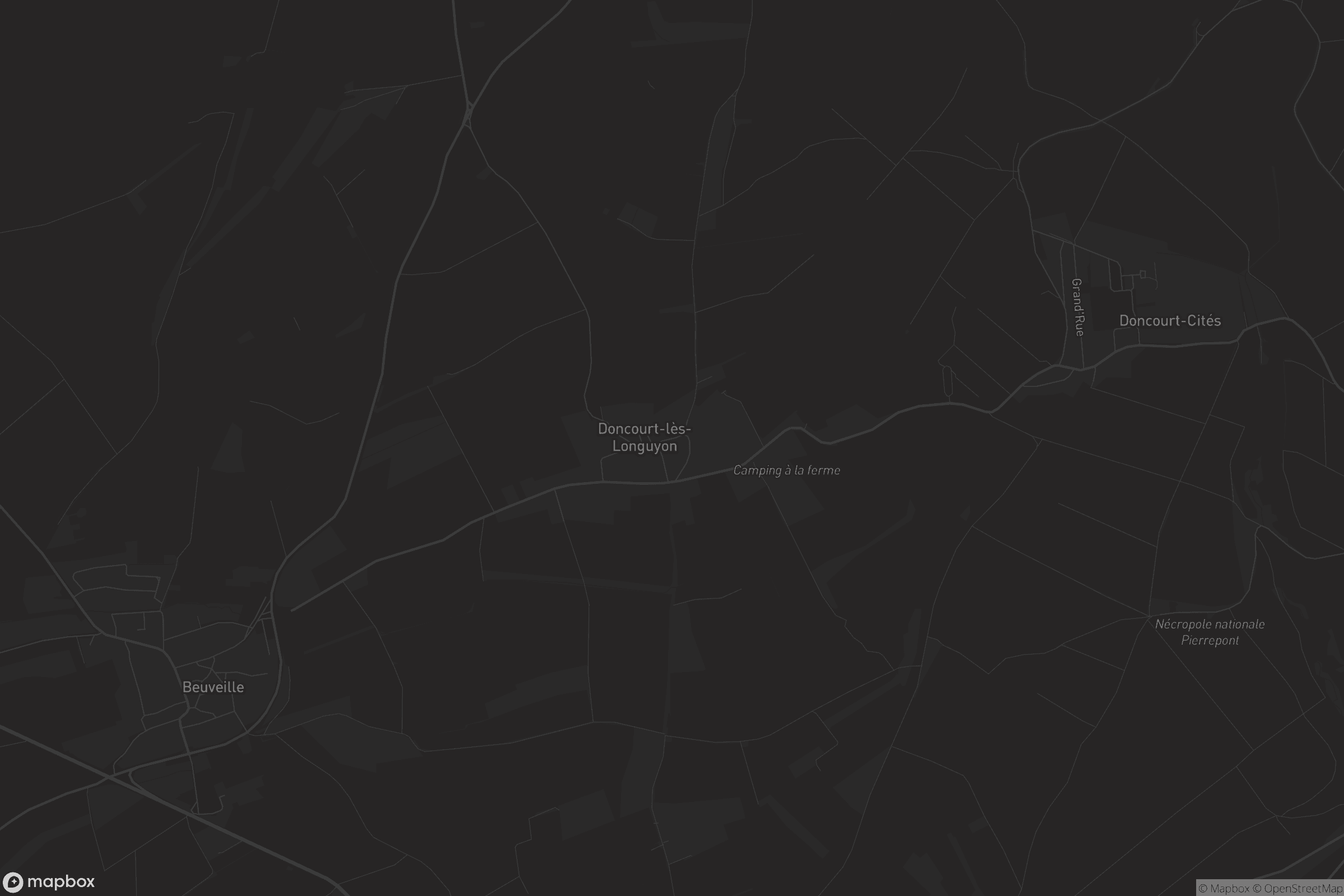 Carte de Doncourt-lès-Longuyon