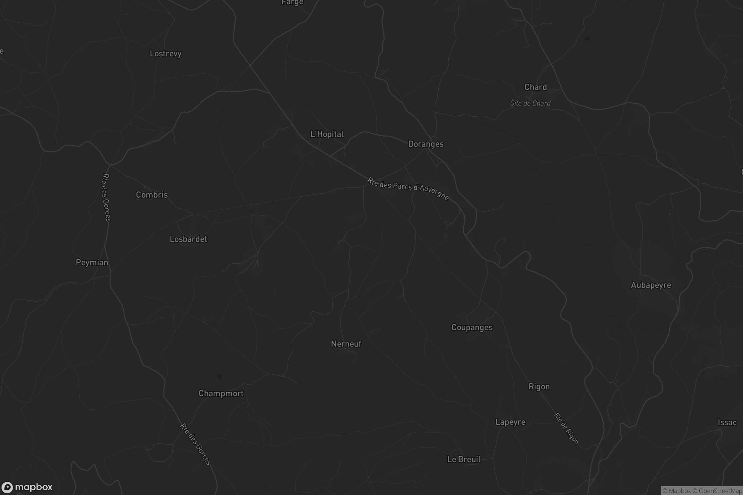 Carte de Doranges
