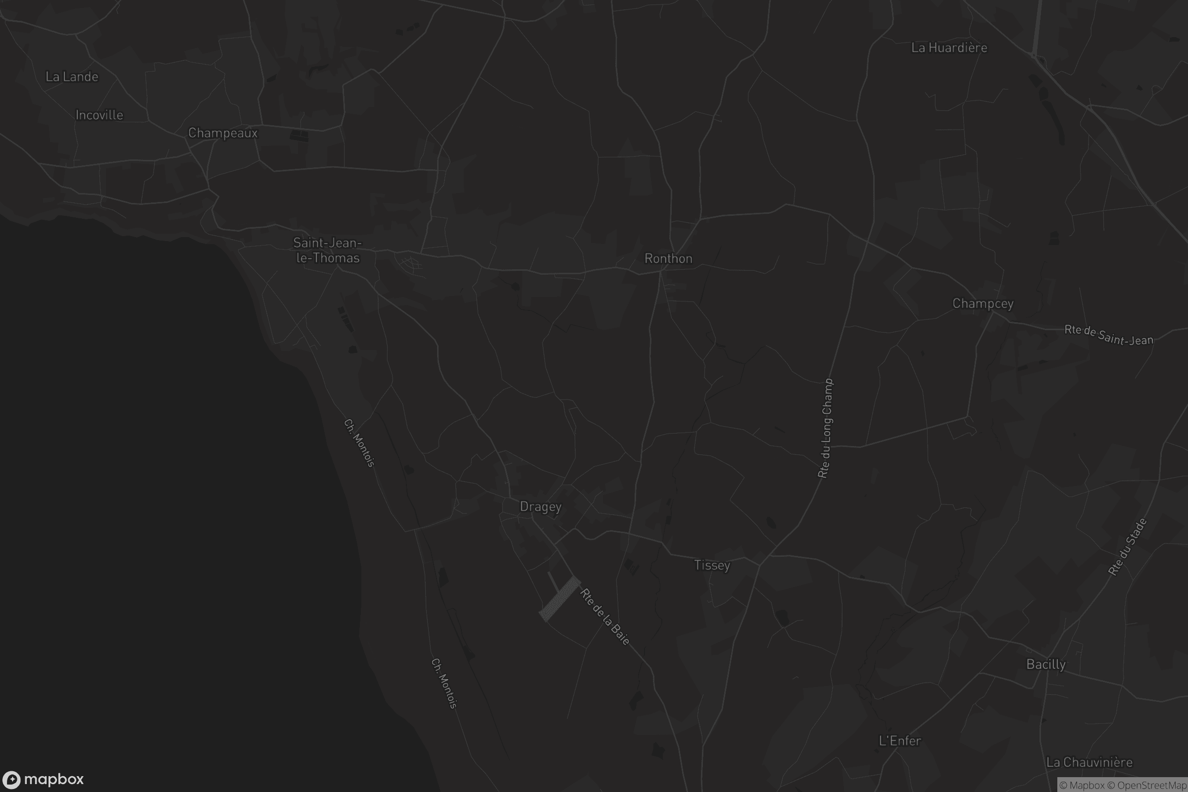 Carte de Dragey-Ronthon