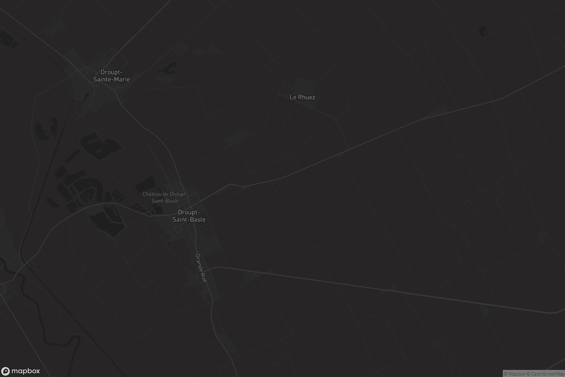 Carte de Droupt-Saint-Basle