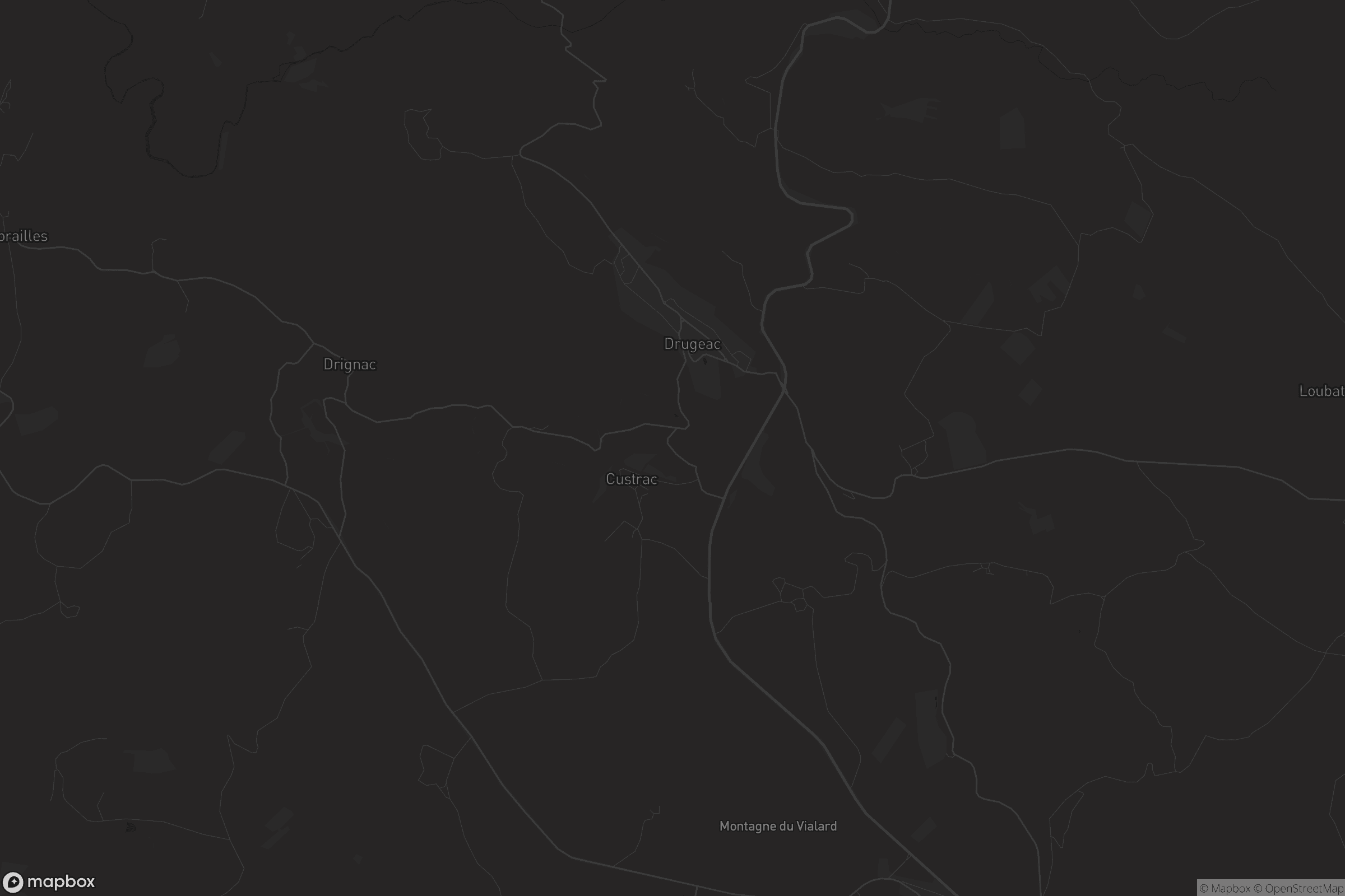 Carte de Drugeac