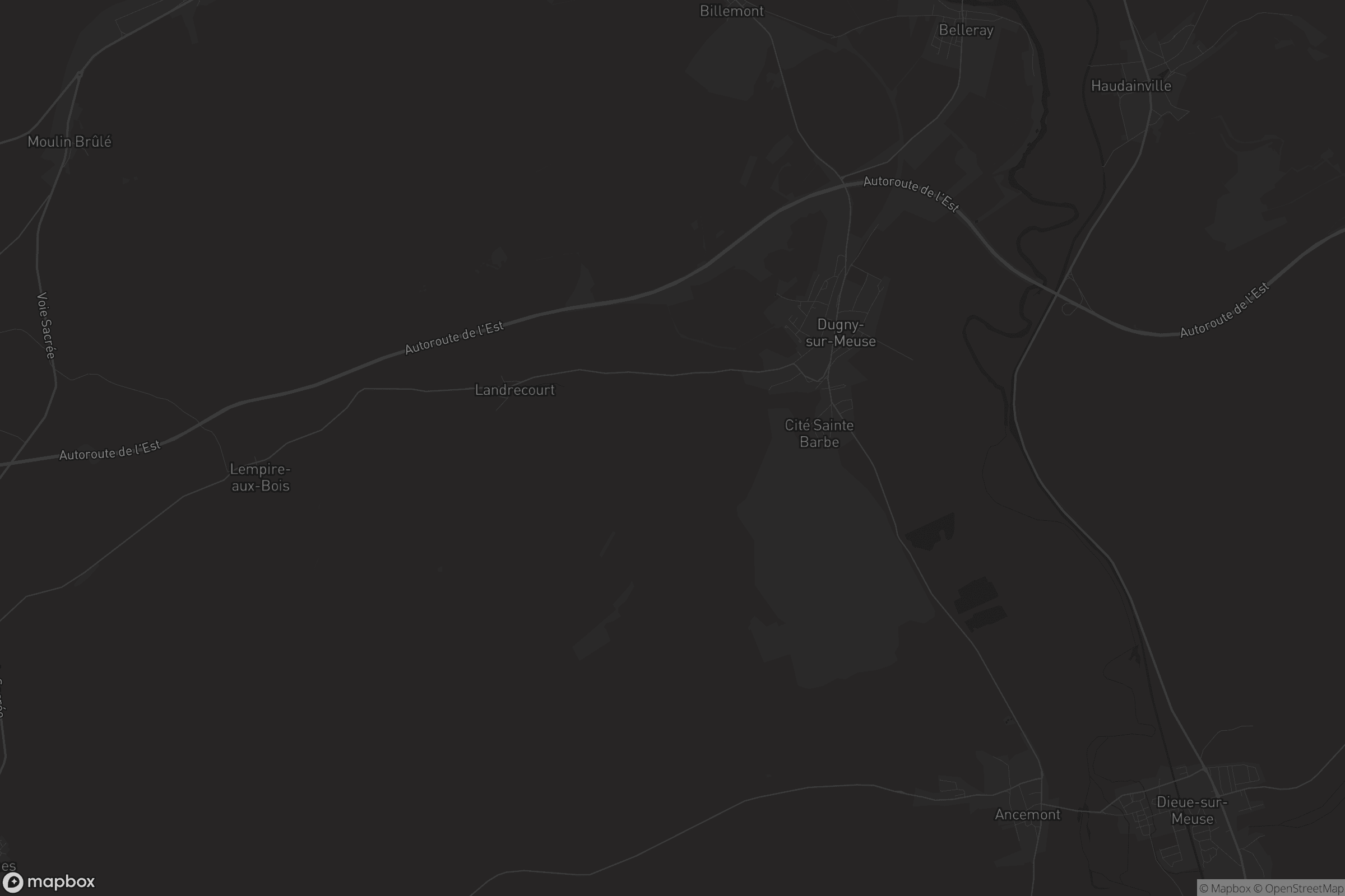 Carte de Dugny-sur-Meuse