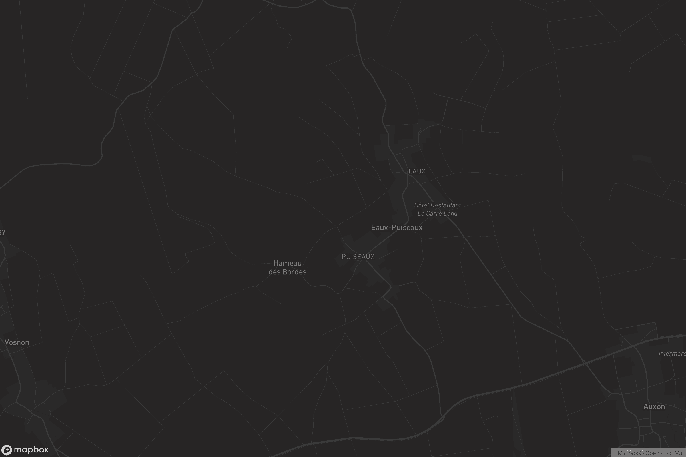 Carte de Eaux-Puiseaux