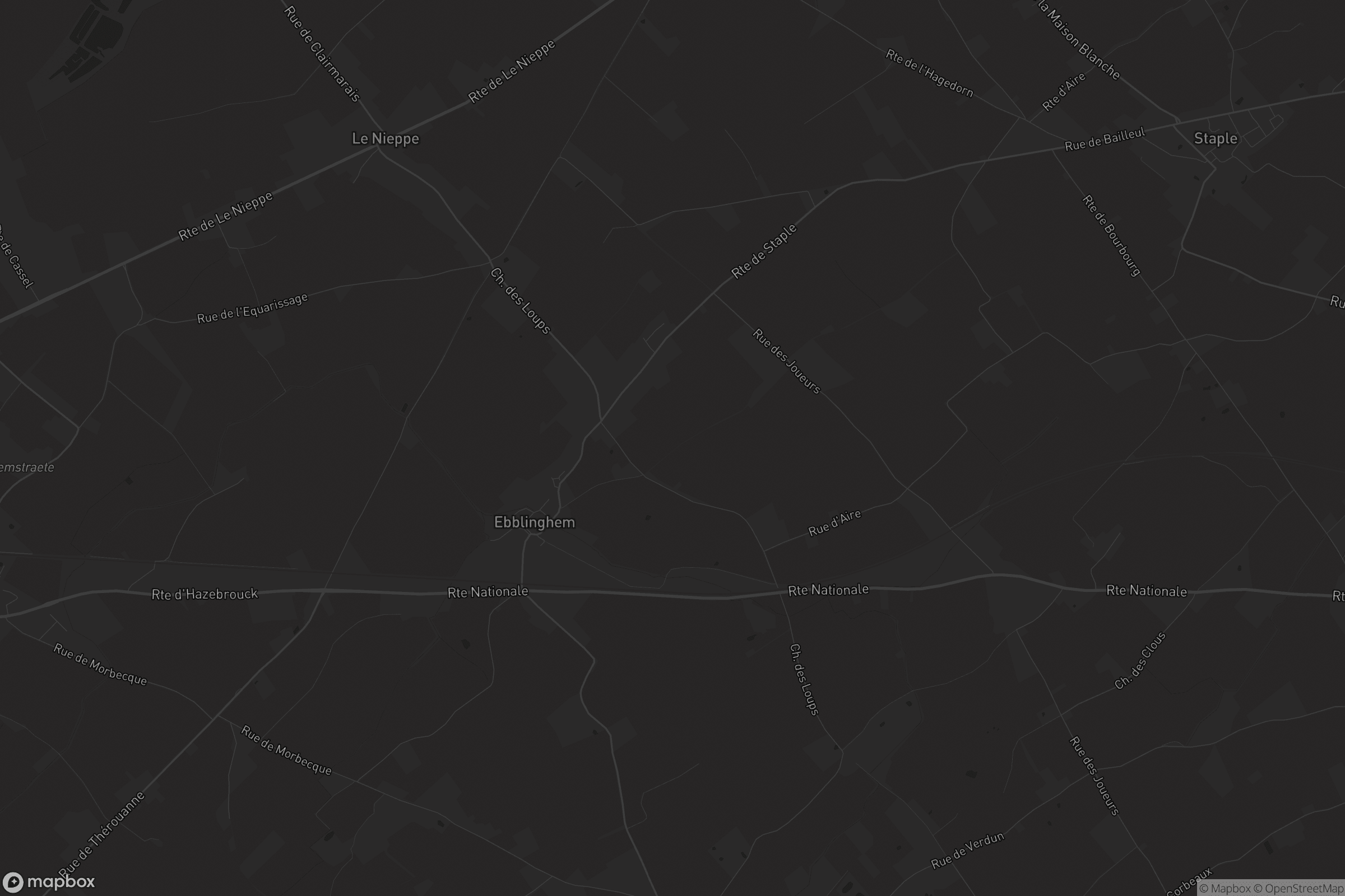 Carte de Ebblinghem