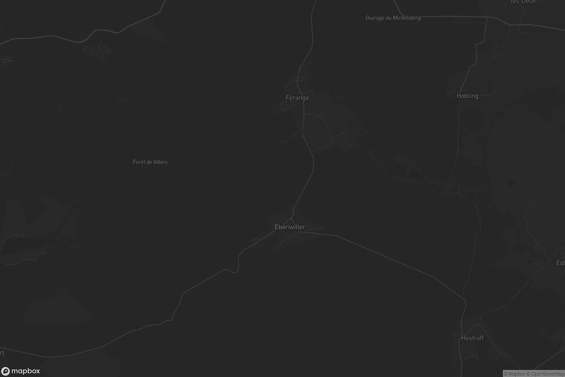 Carte de Ébersviller
