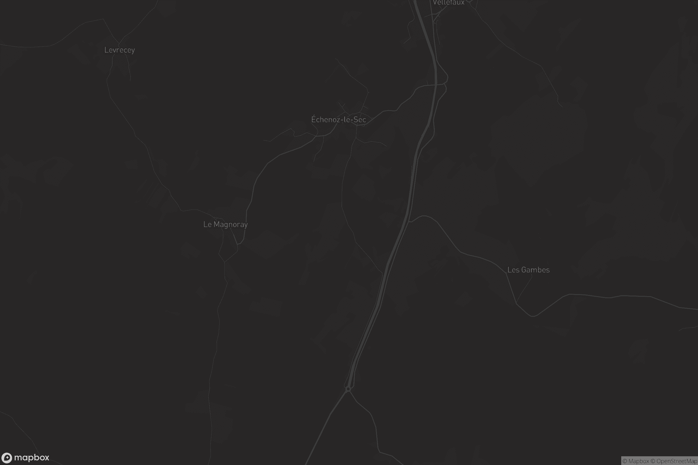 Carte de Échenoz-le-Sec