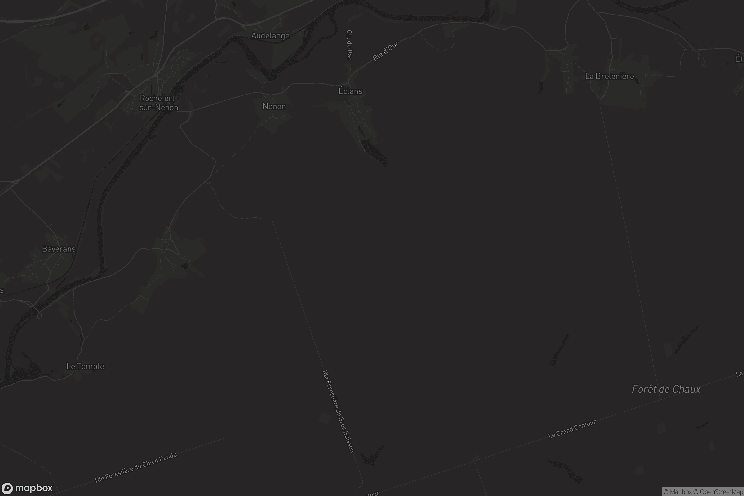 Carte de Éclans-Nenon