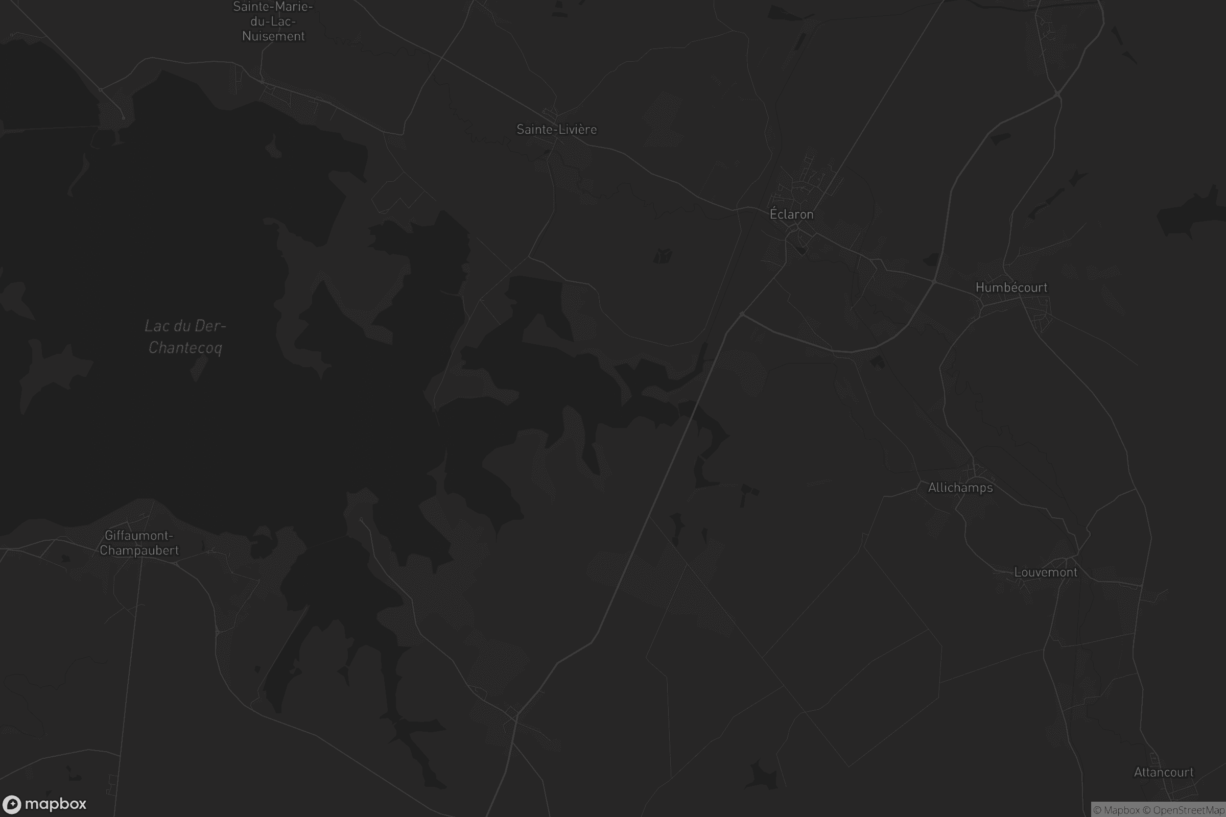 Carte de Éclaron-Braucourt-Sainte-Livière