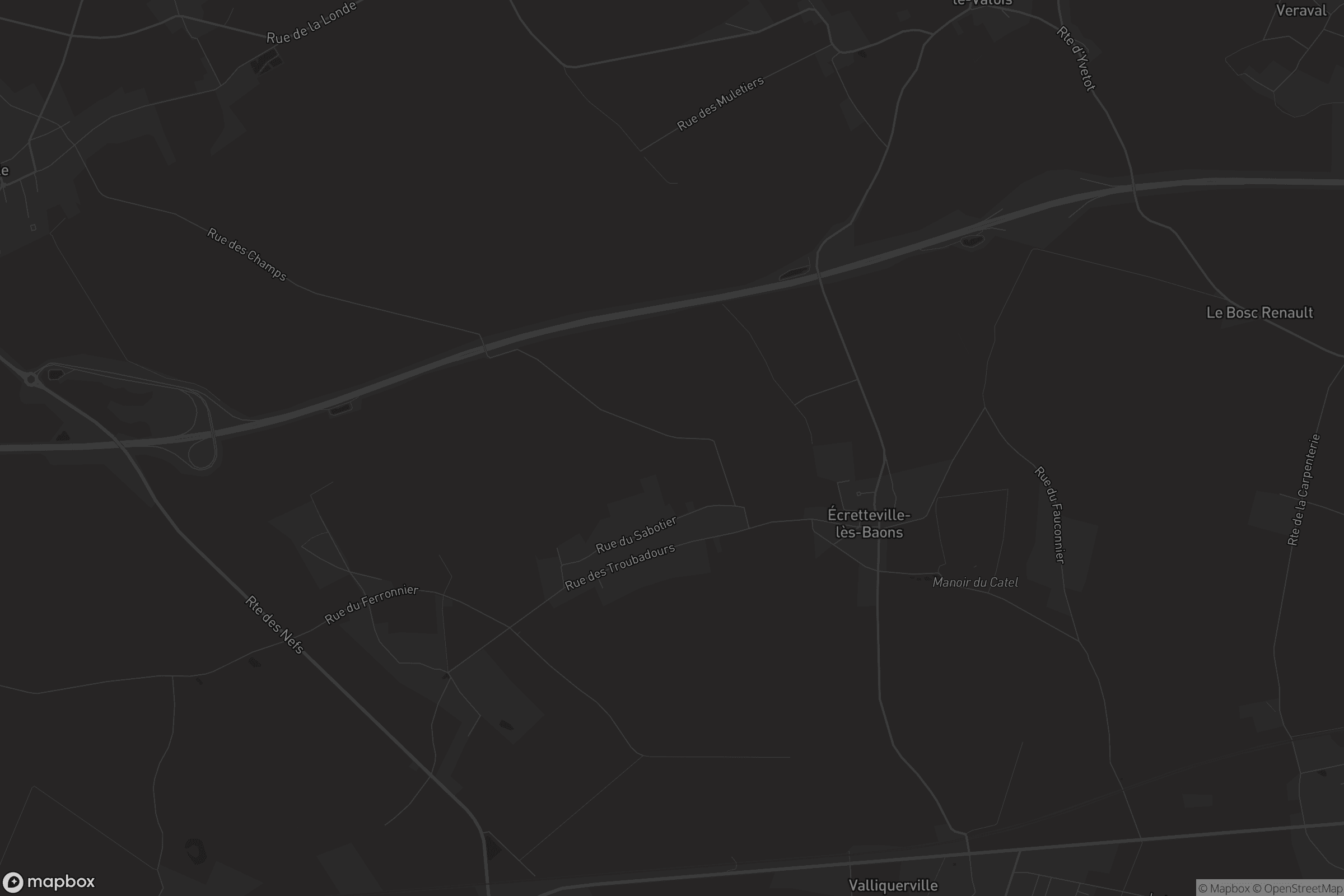 Carte de Écretteville-lès-Baons