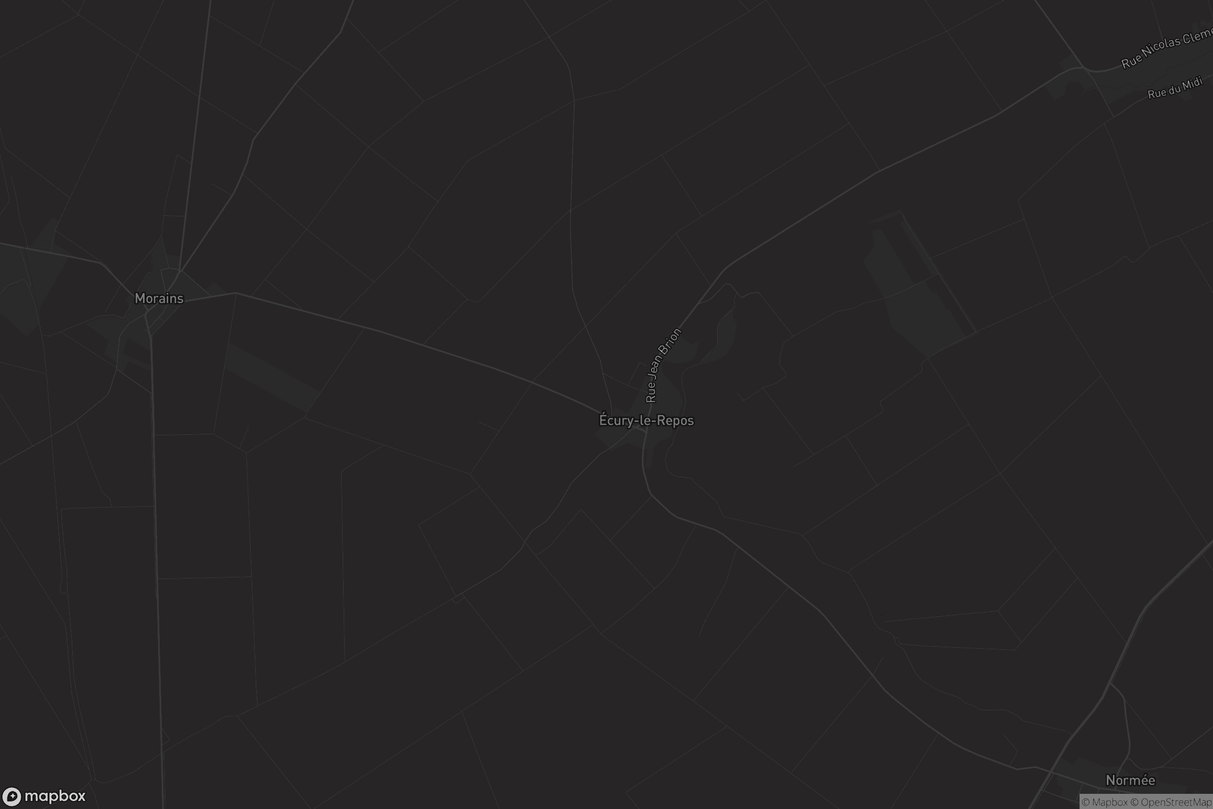 Carte de Écury-le-Repos