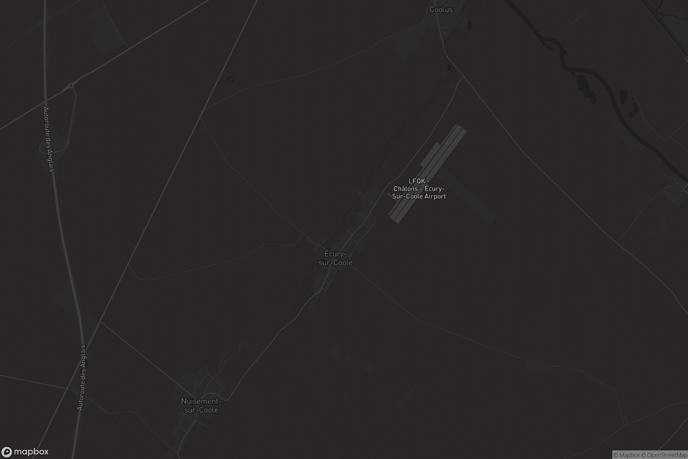 Carte de Écury-sur-Coole