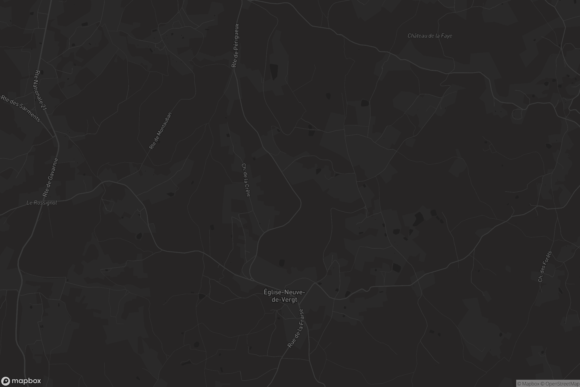 Carte de Église-Neuve-de-Vergt
