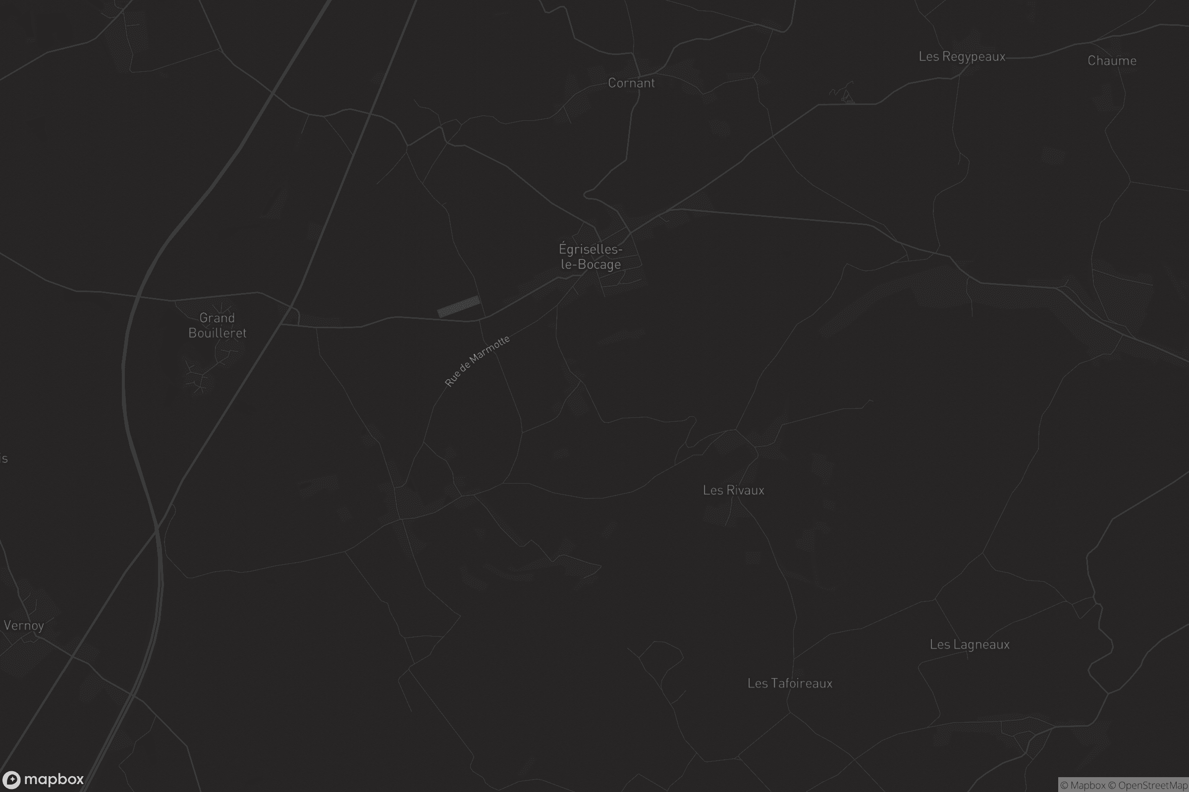 Carte de Égriselles-le-Bocage