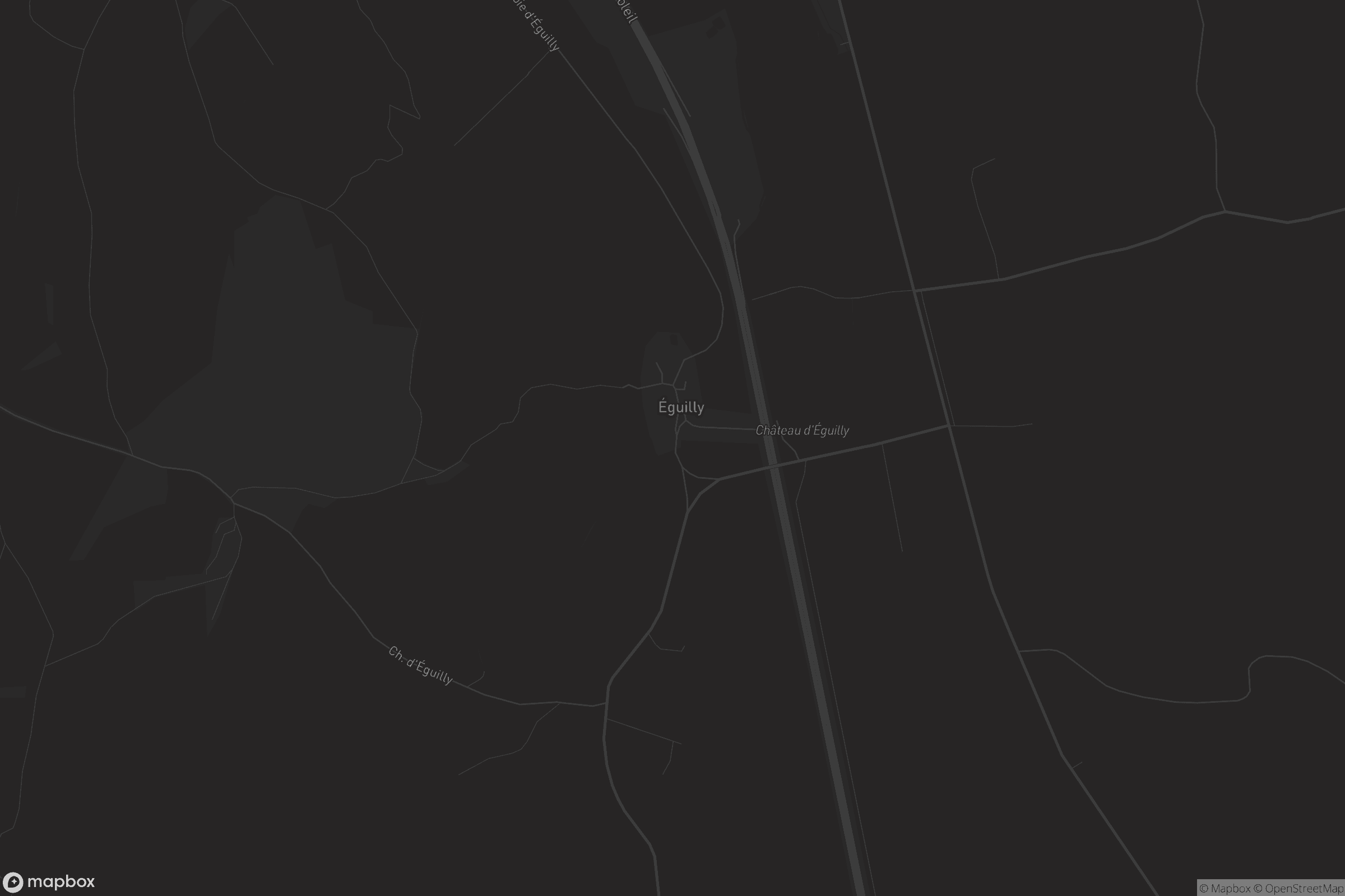 Carte de Éguilly