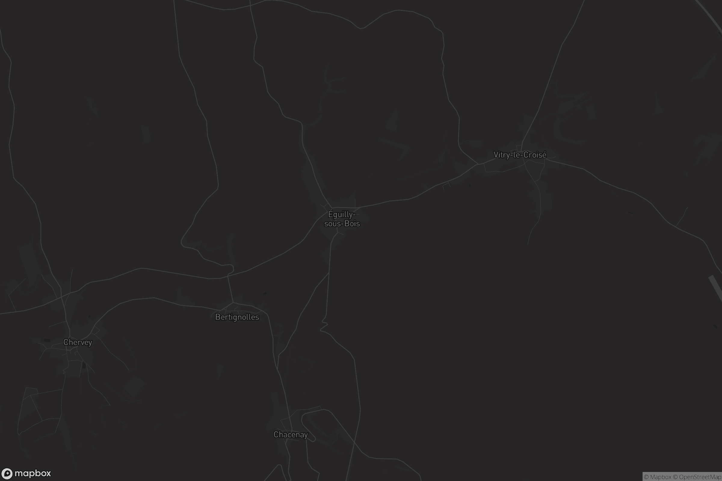 Carte de Éguilly-sous-Bois