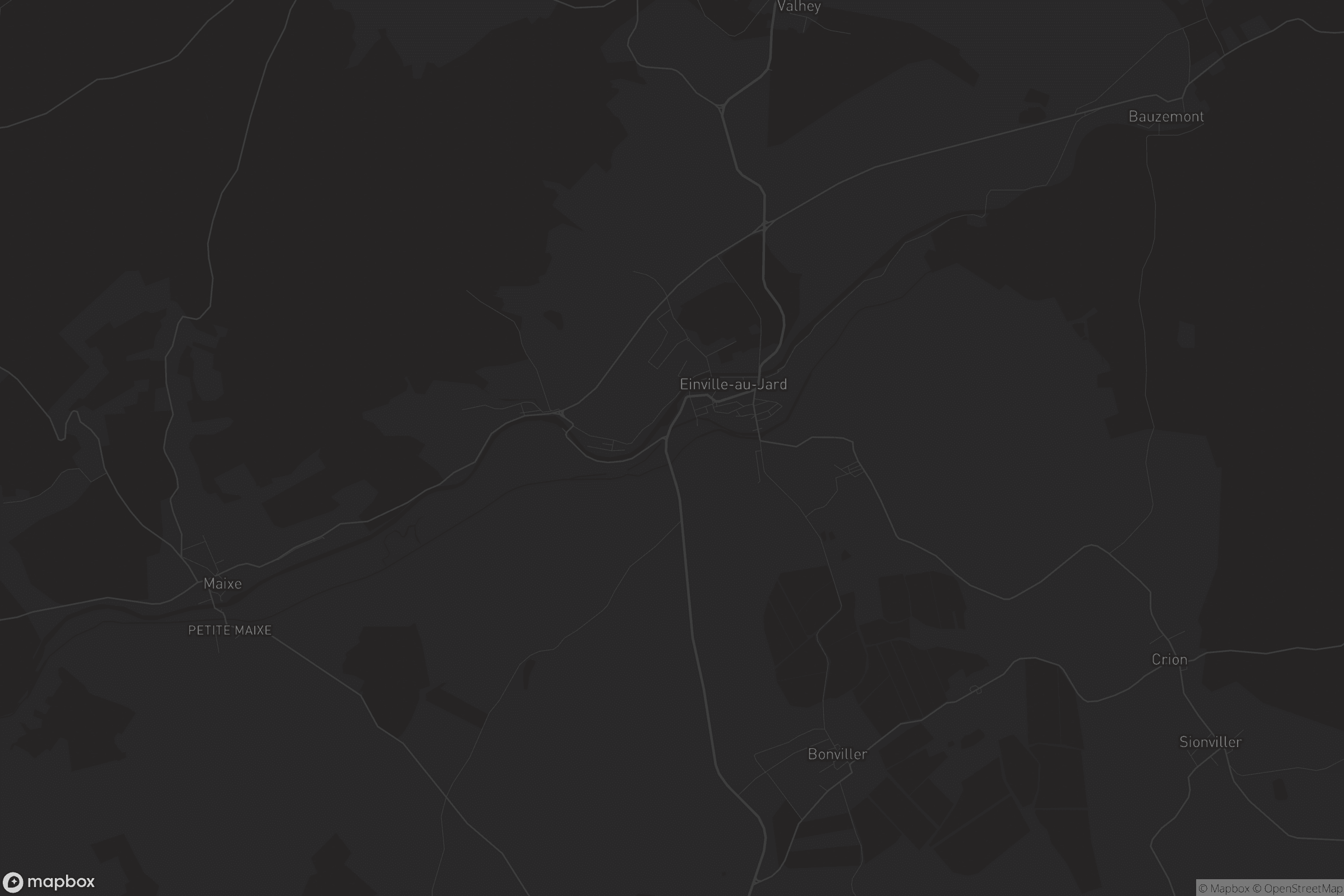 Carte de Einville-au-Jard