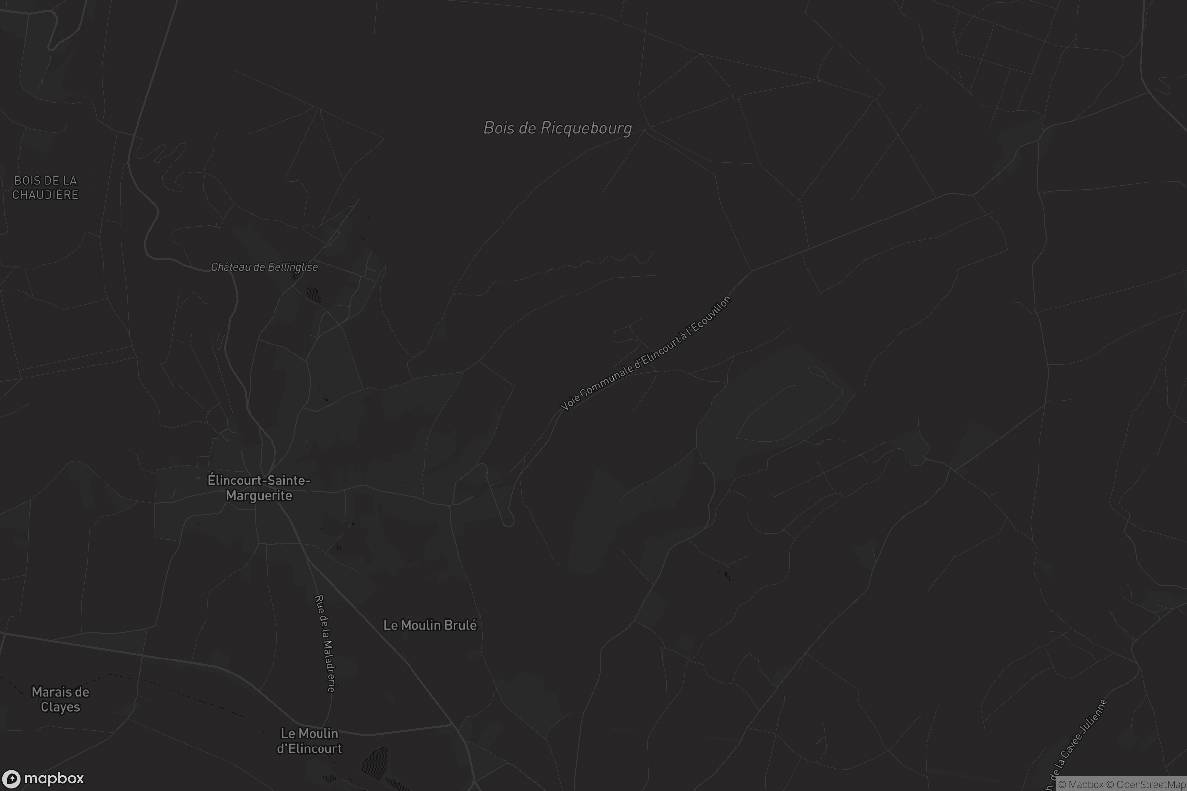 Carte de Élincourt-Sainte-Marguerite