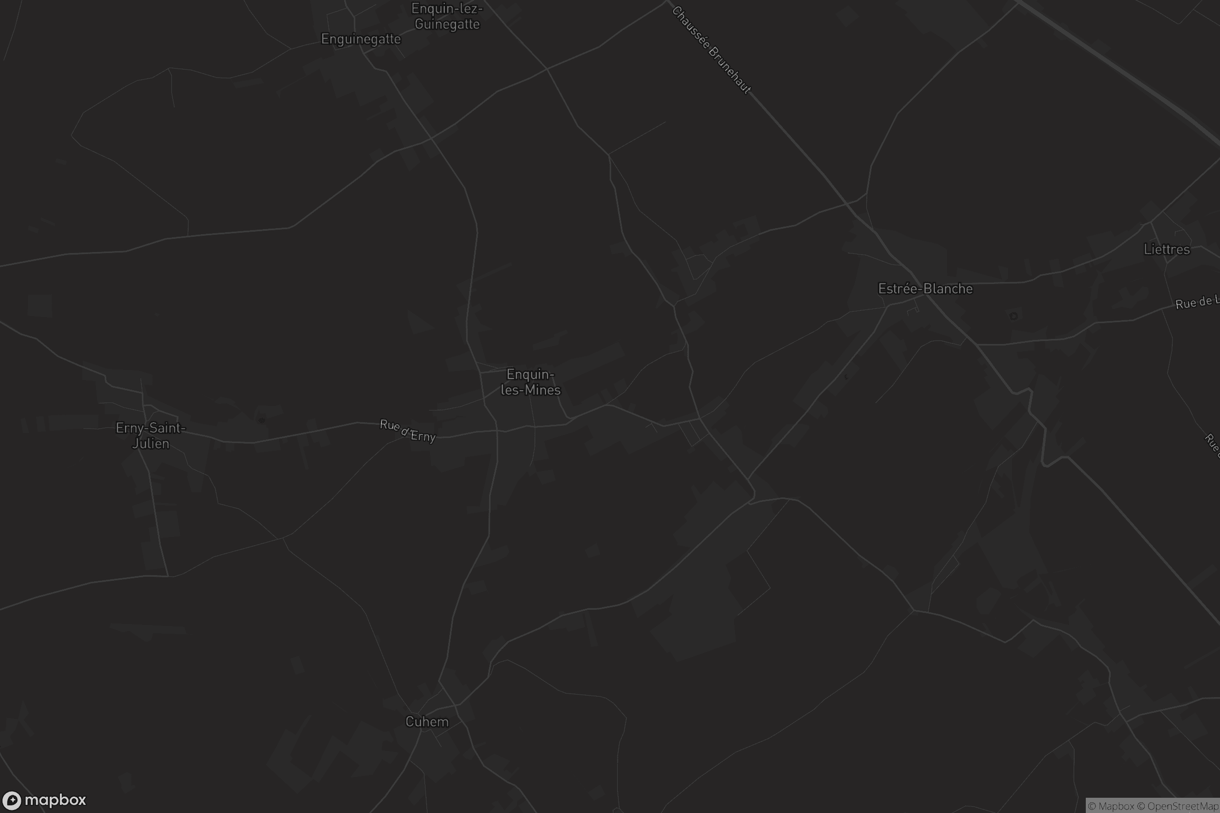 Carte de Enquin-les-Mines