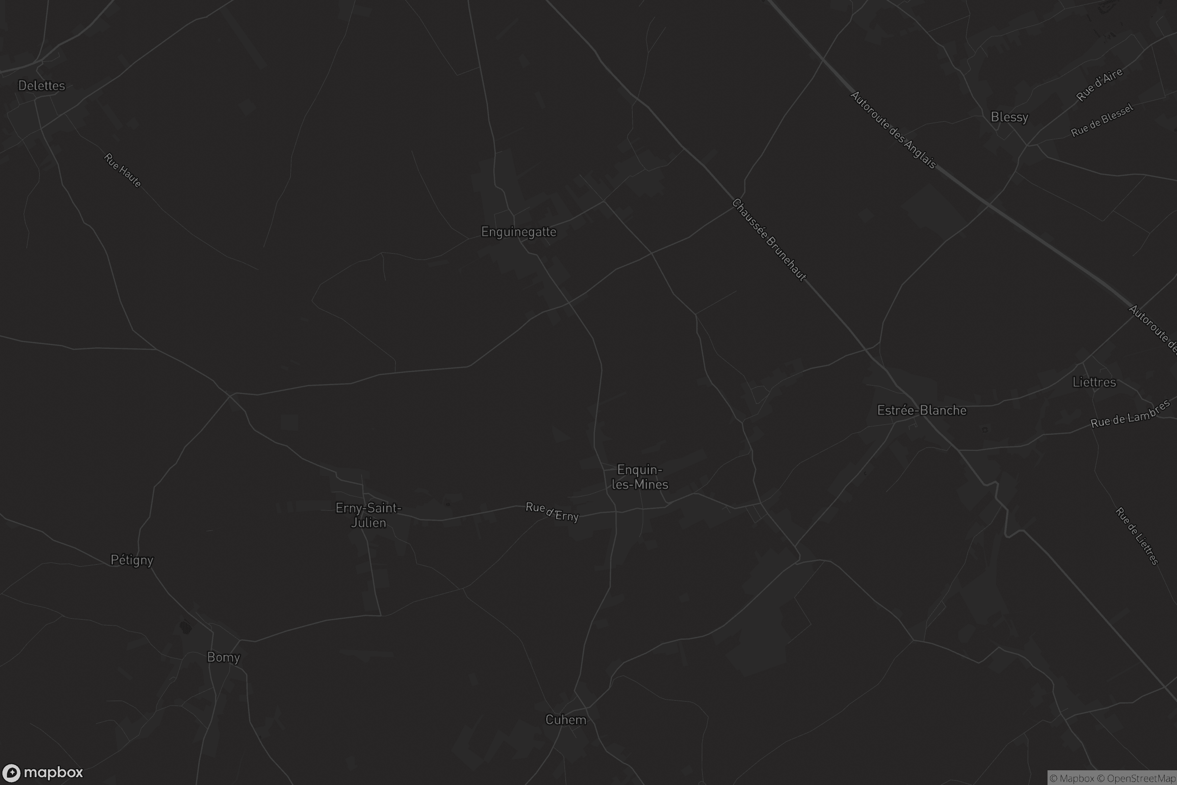 Carte de Enquin-lez-Guinegatte