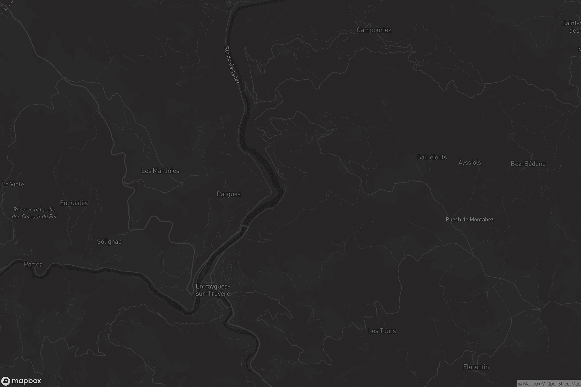 Carte de Entraygues-sur-Truyère