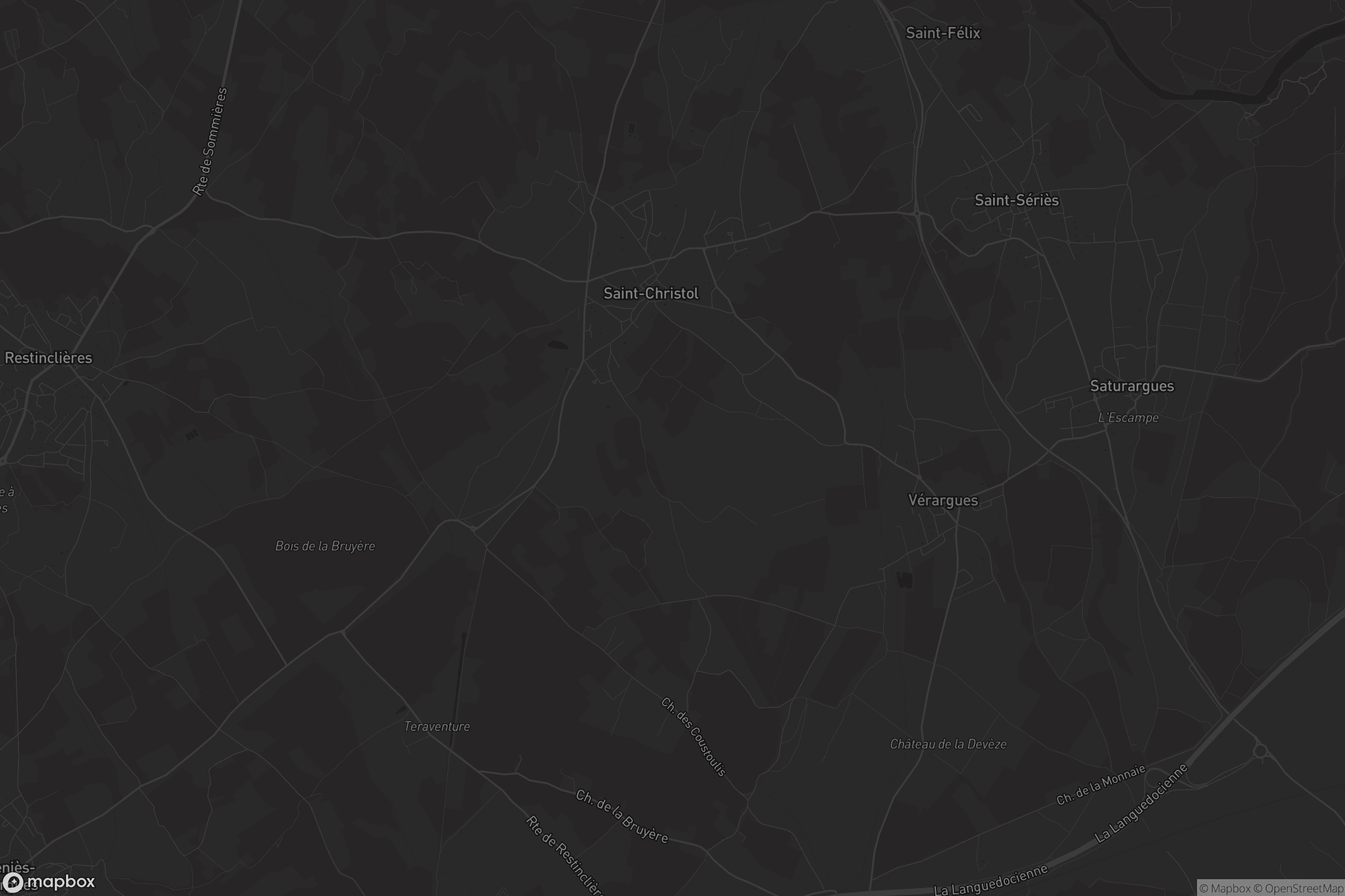 Carte de Entre-Vignes