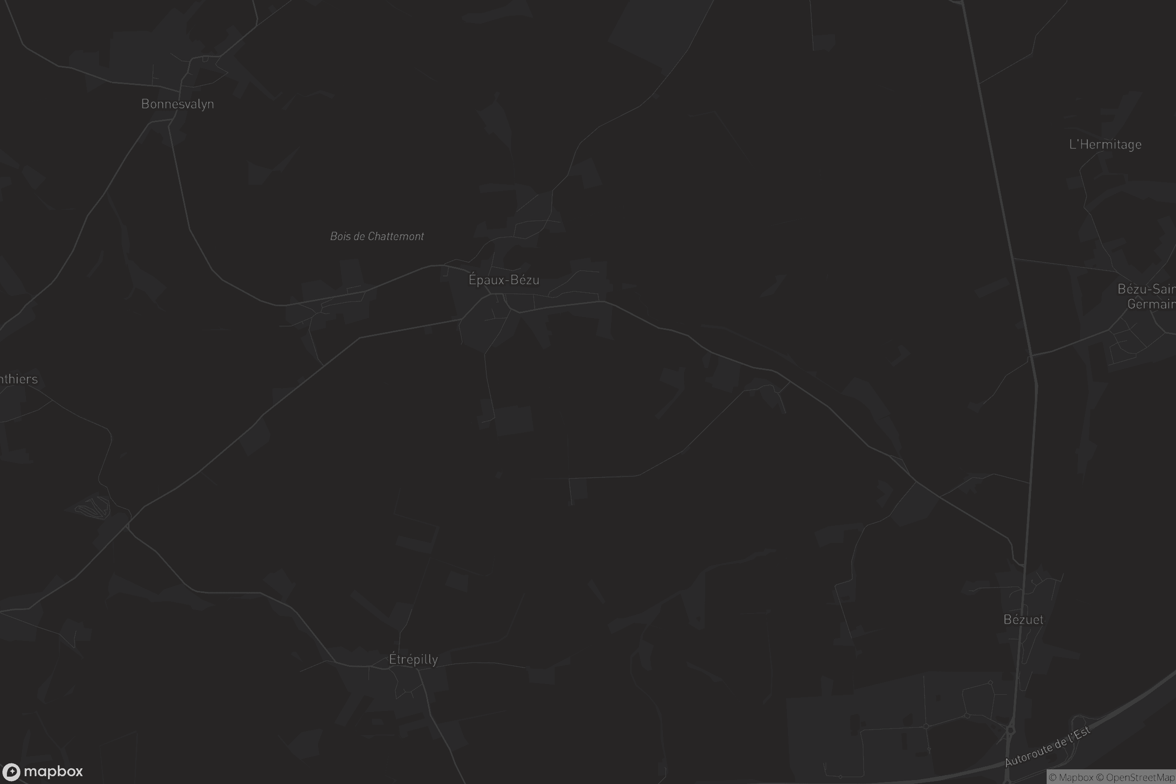 Carte de Épaux-Bézu