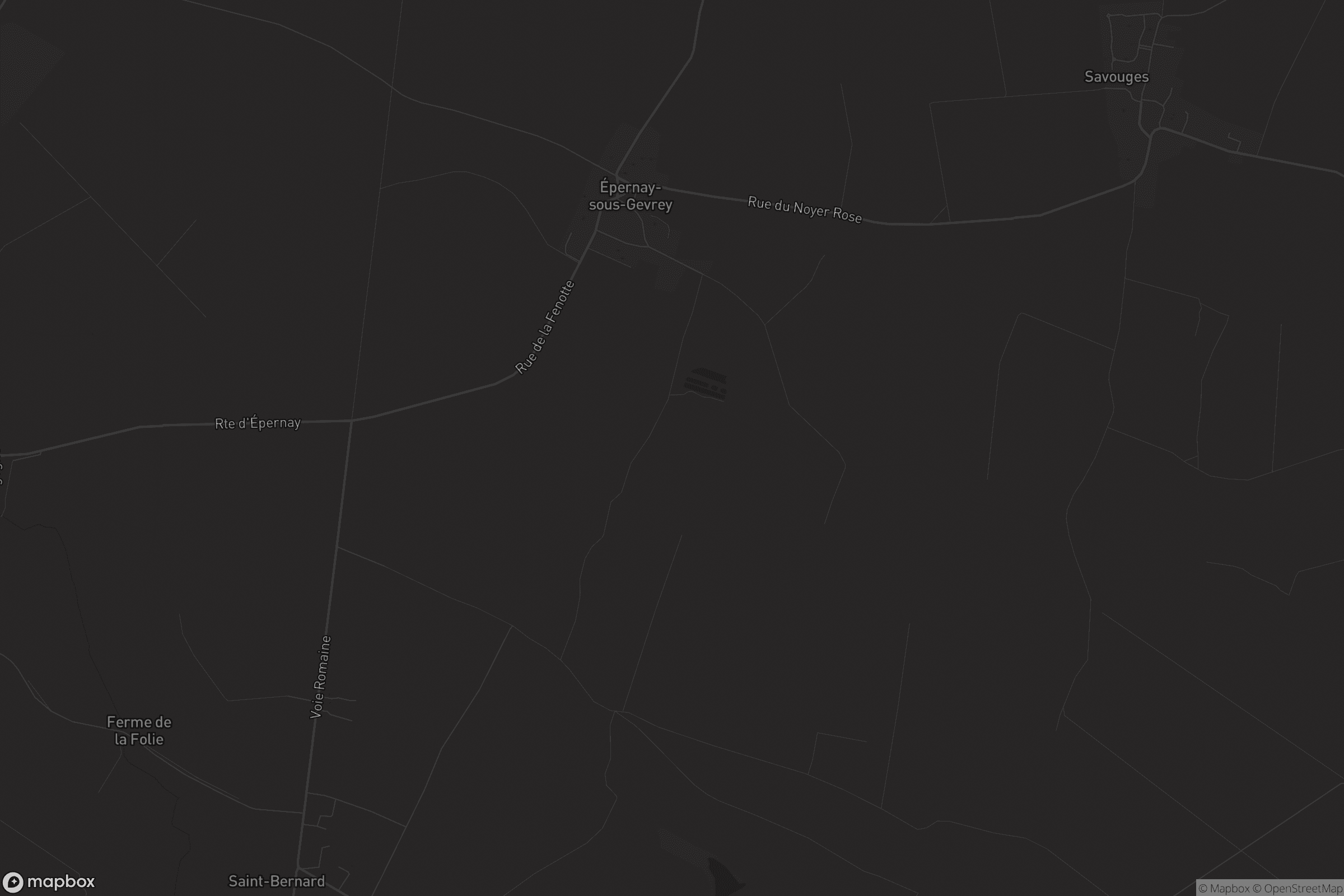 Carte de Épernay-sous-Gevrey