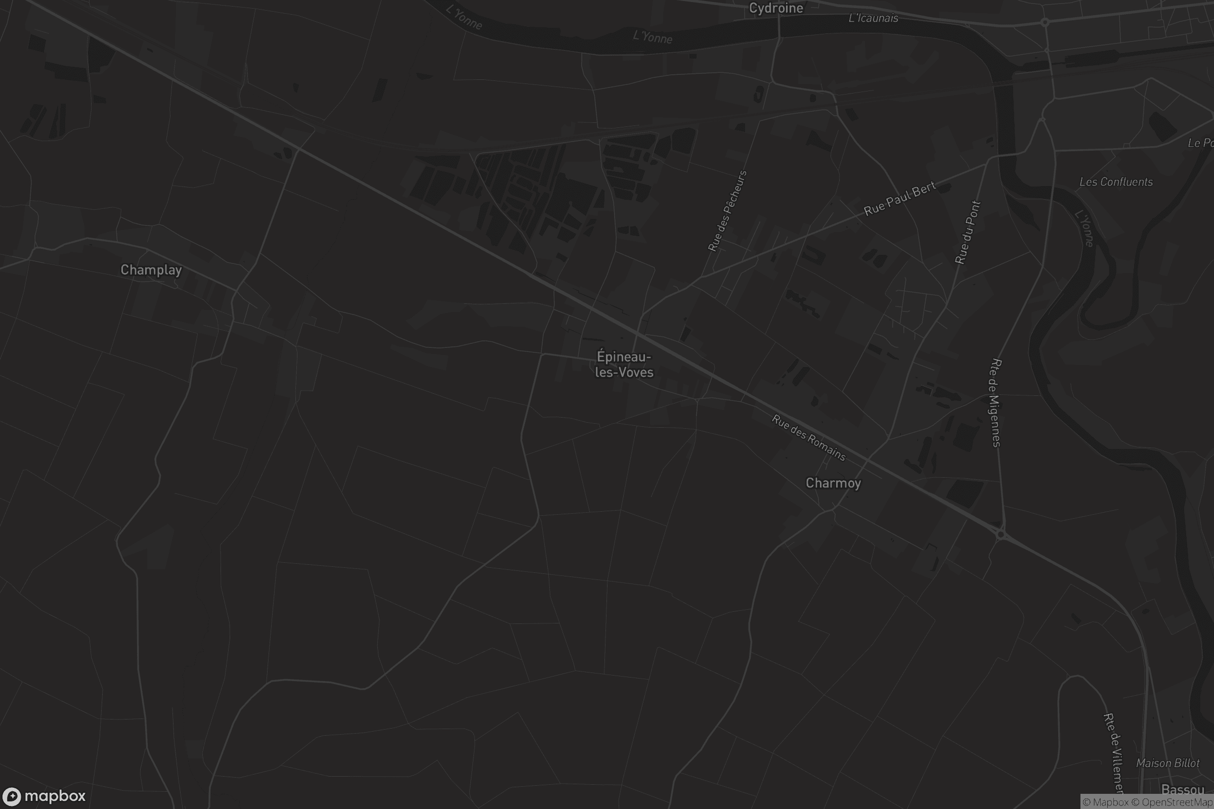 Carte de Épineau-les-Voves