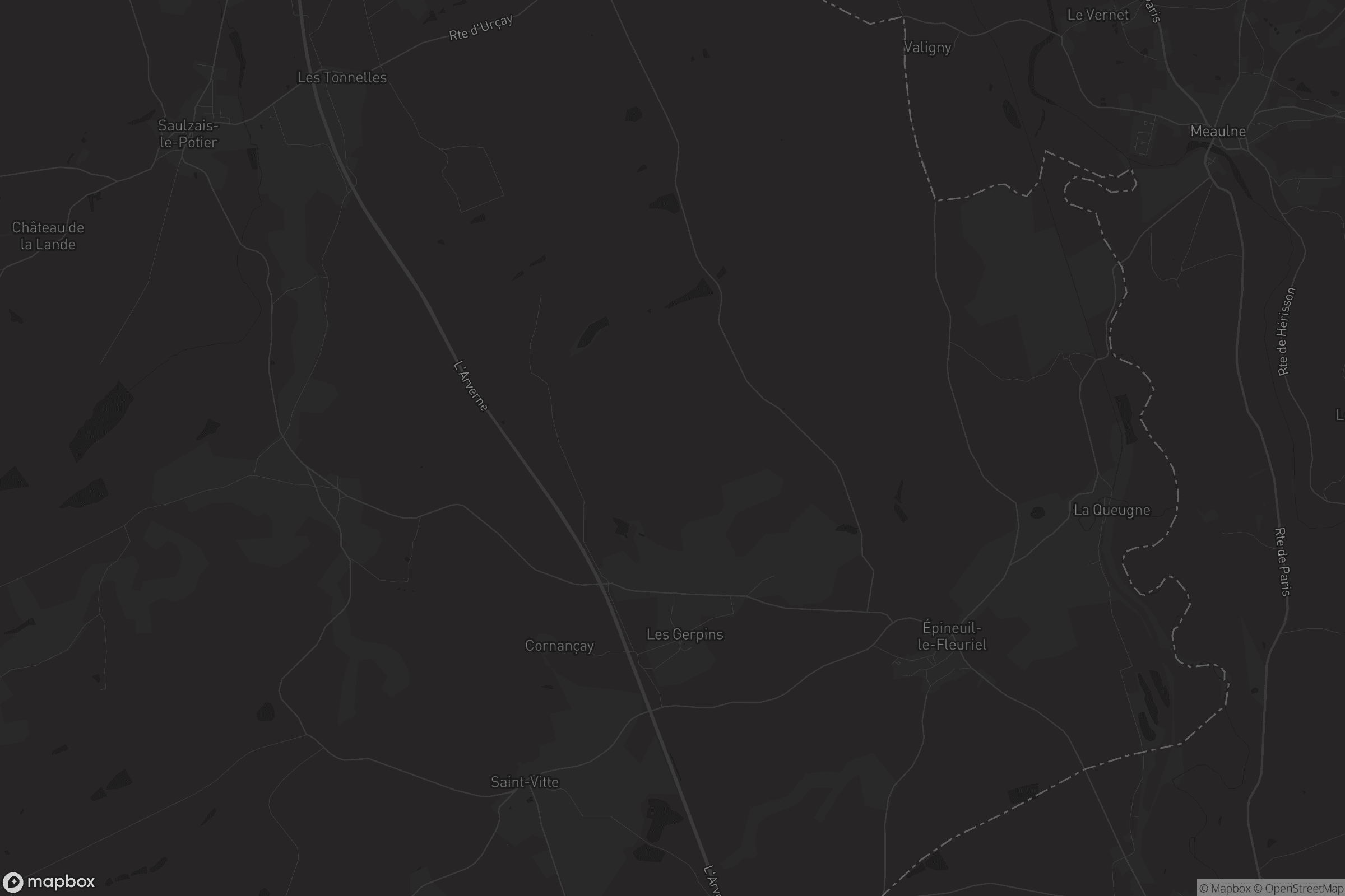 Carte de Épineuil-le-Fleuriel