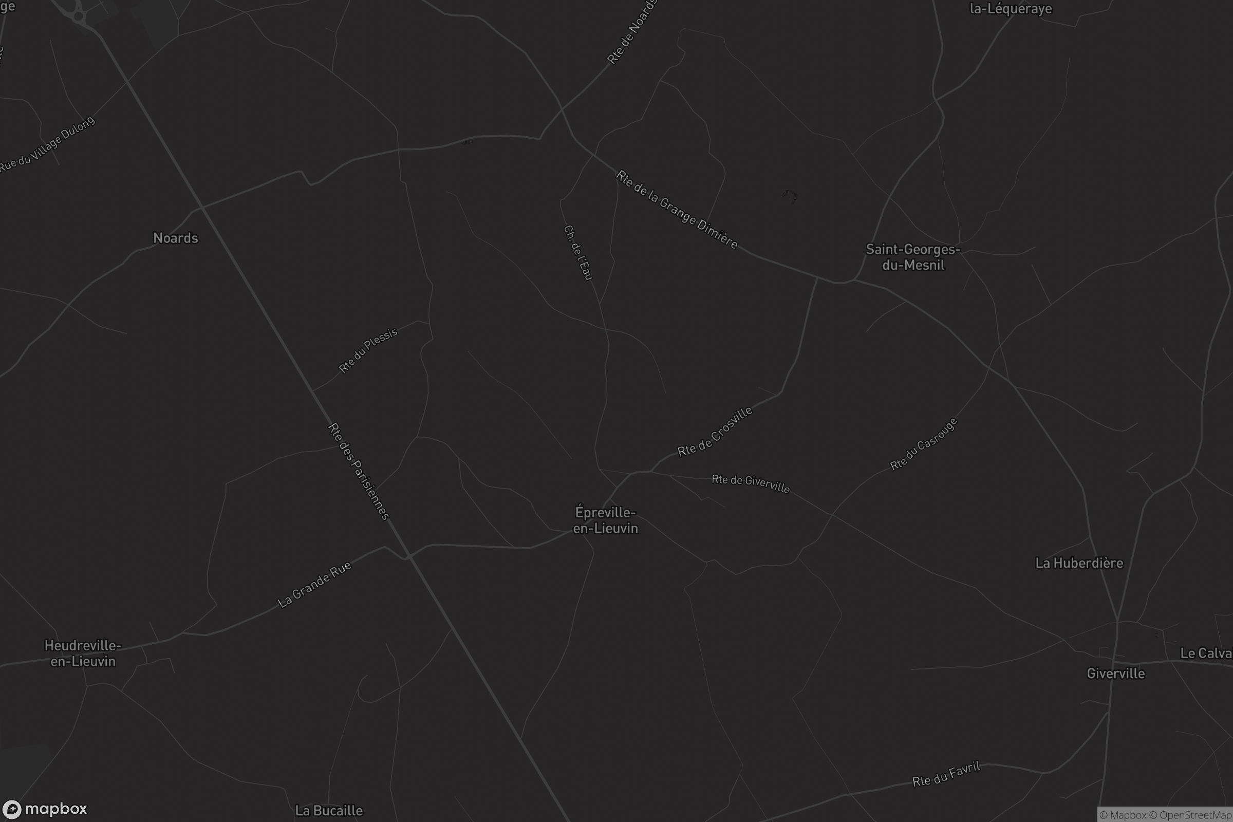 Carte de Épreville-en-Lieuvin