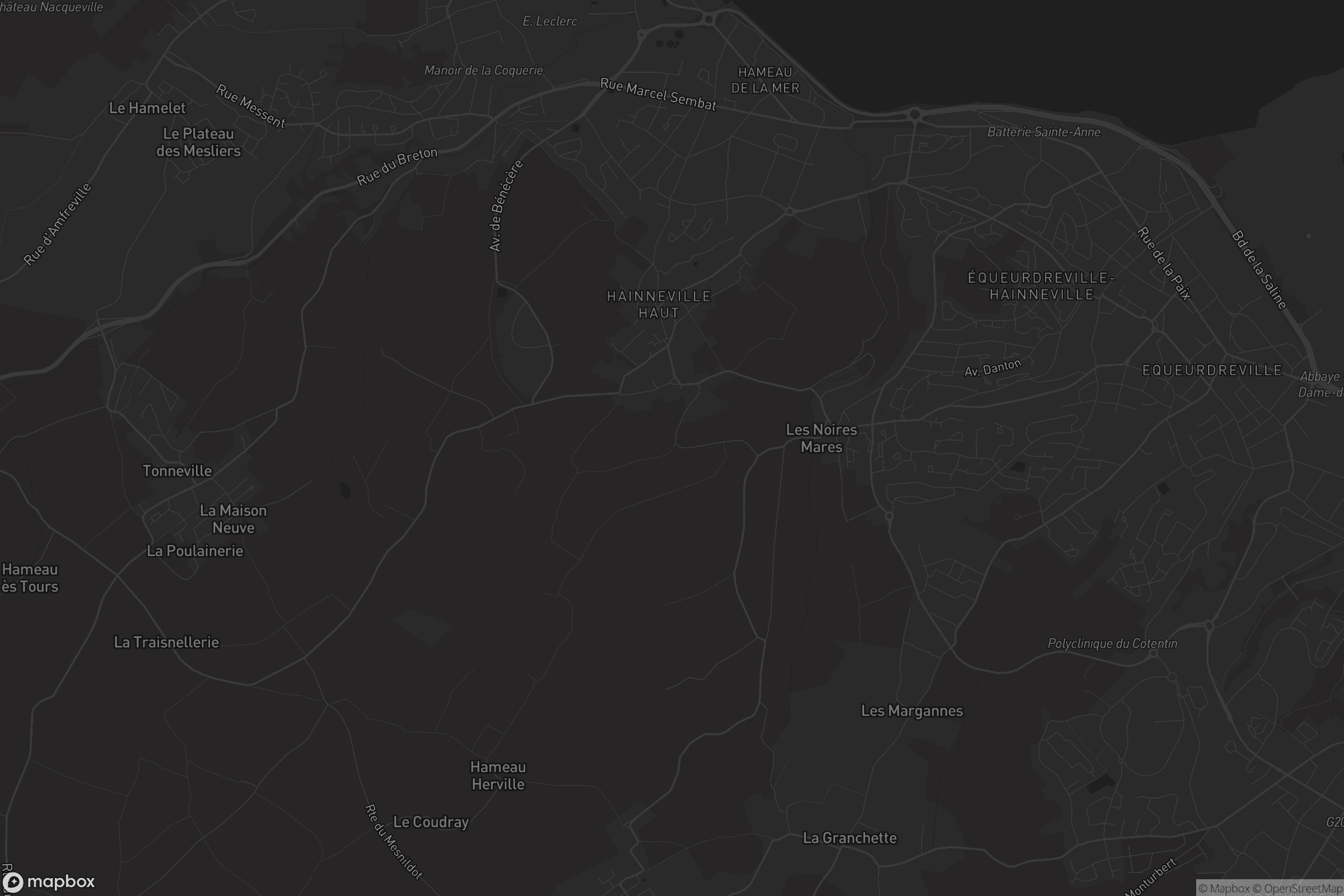Carte de Équeurdreville-Hainneville