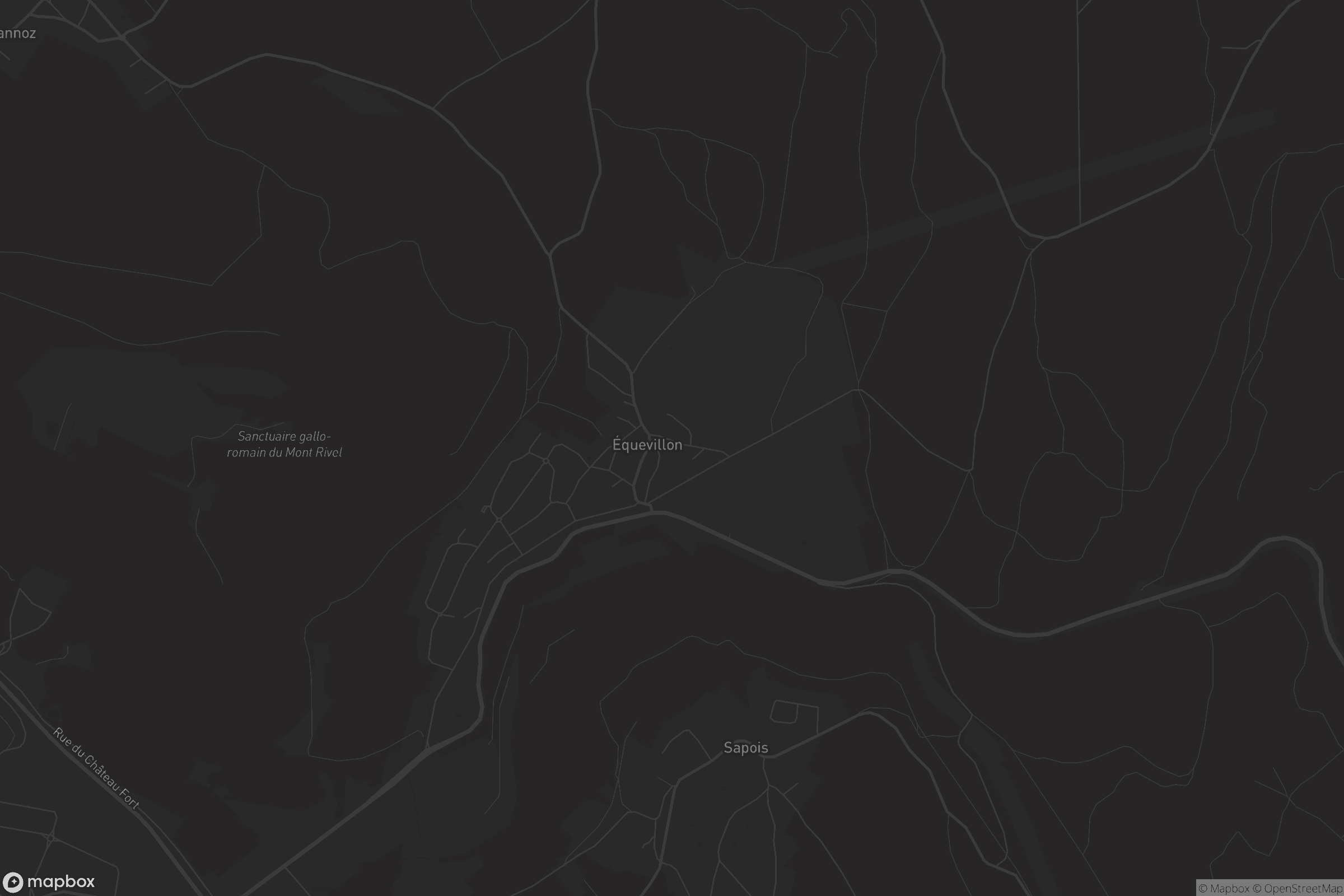 Carte de Équevillon