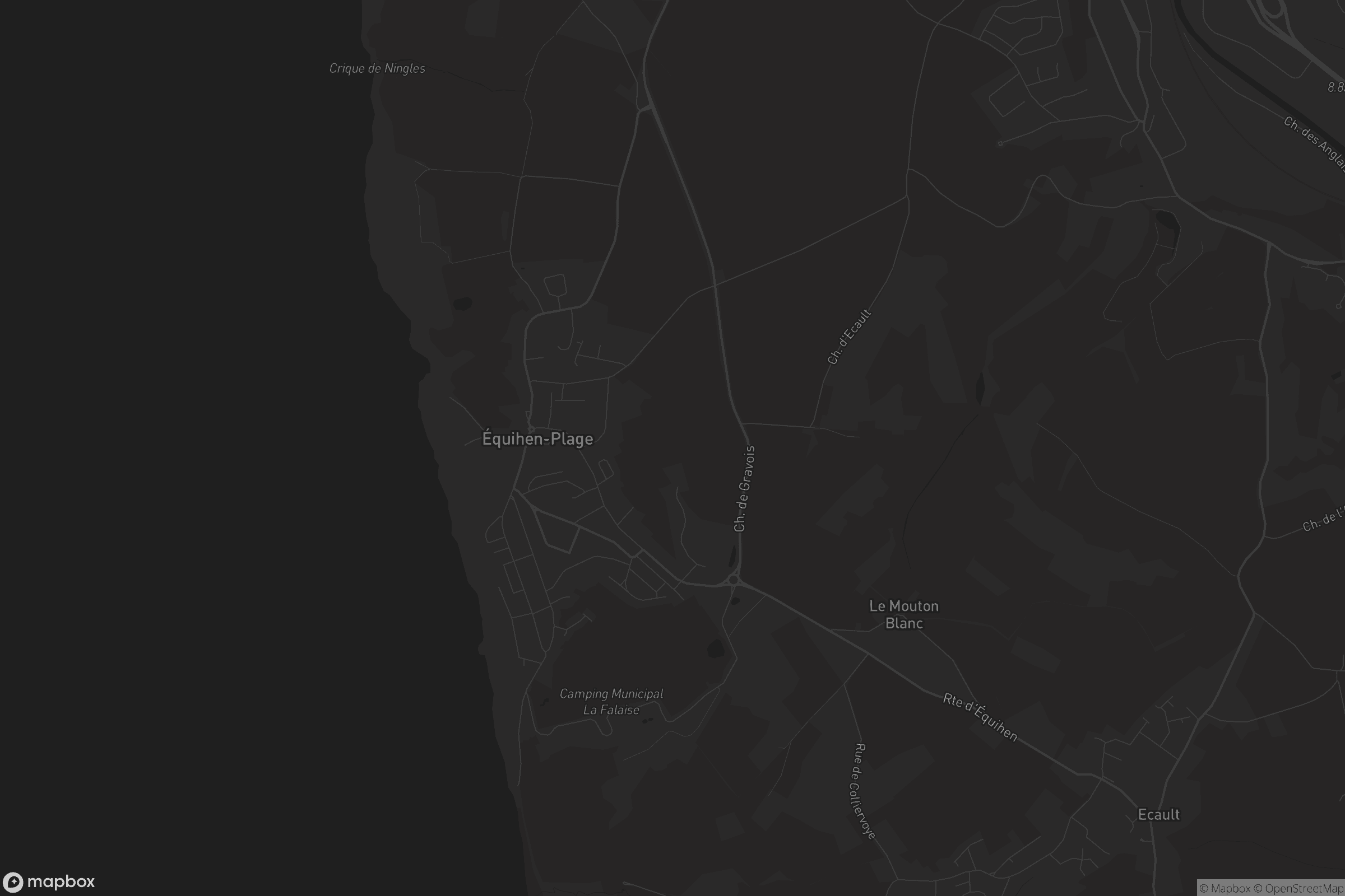 Carte de Équihen-Plage