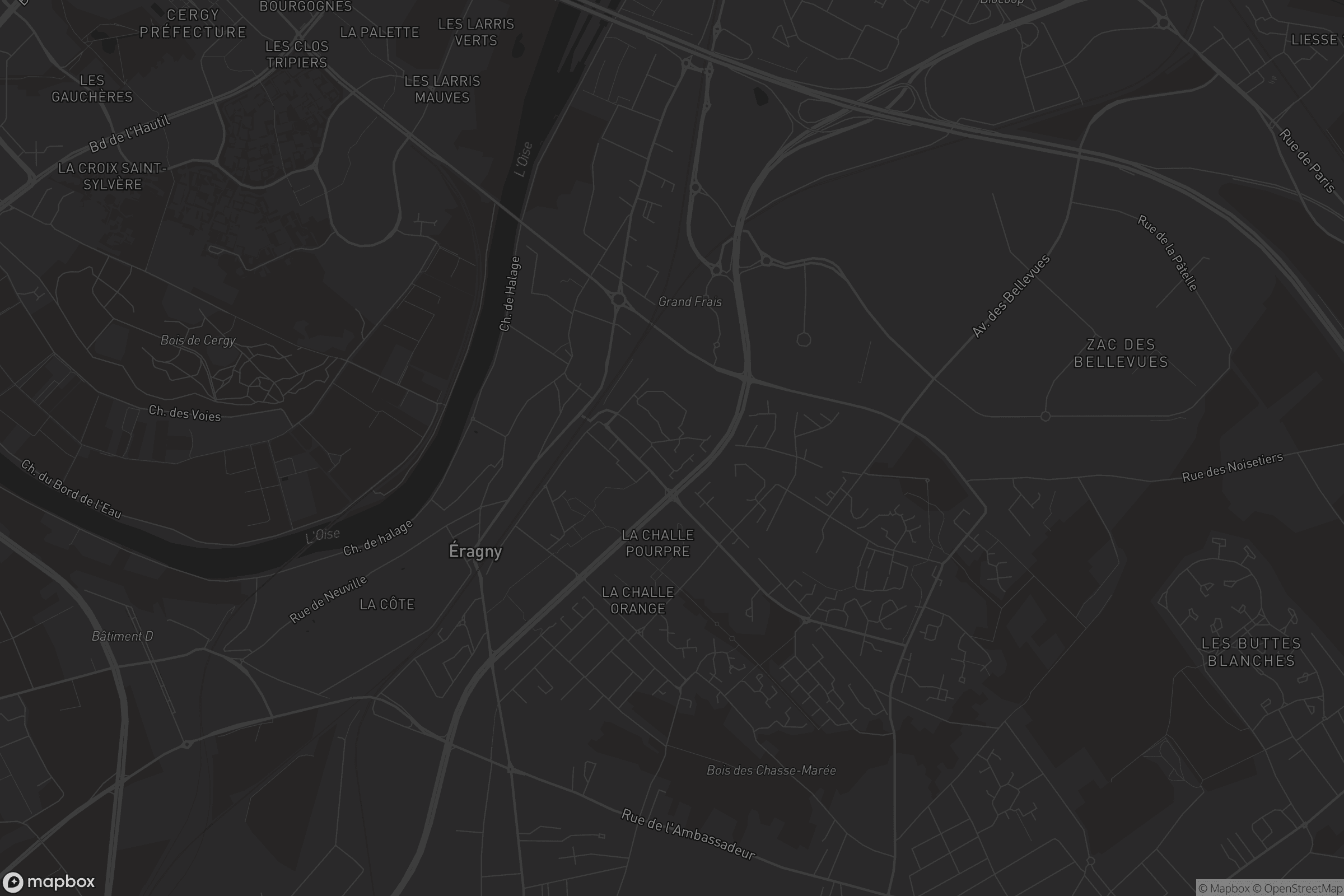 Carte de Éragny-sur-Oise