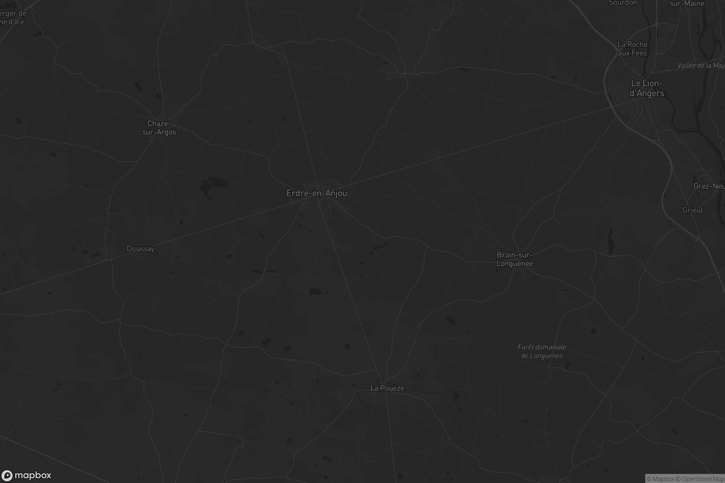 Carte de Erdre-en-Anjou