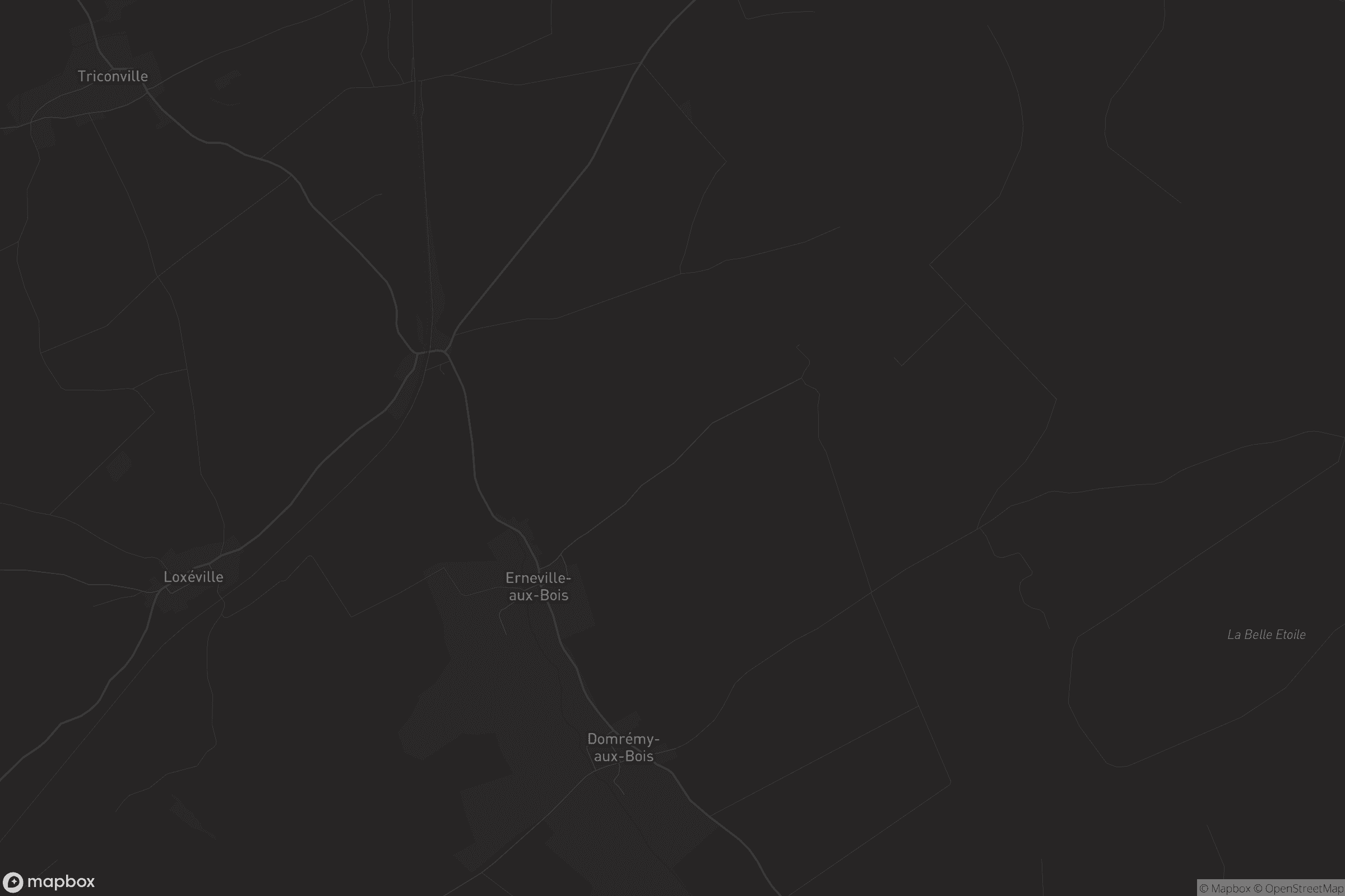 Carte de Erneville-aux-Bois