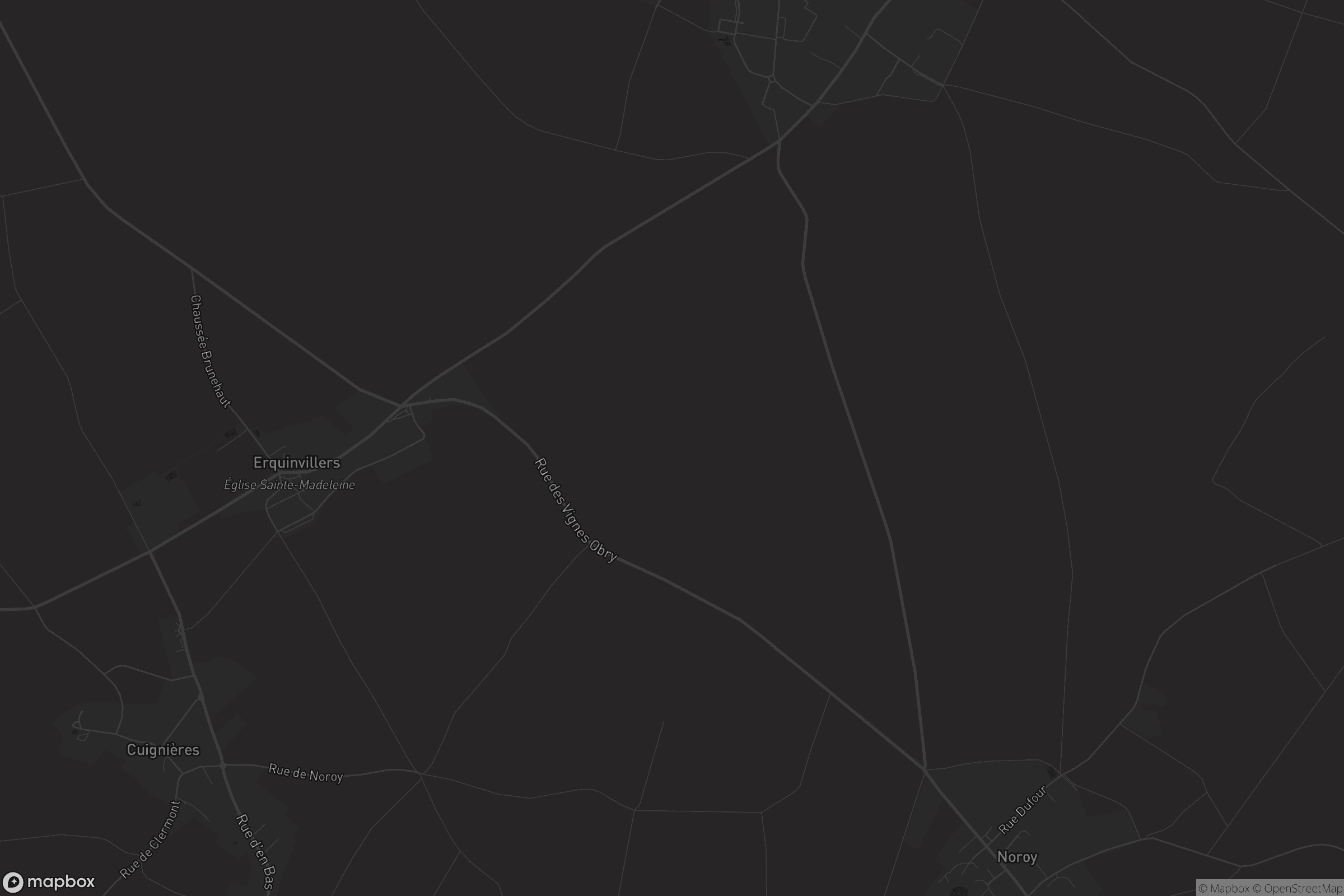 Carte de Erquinvillers