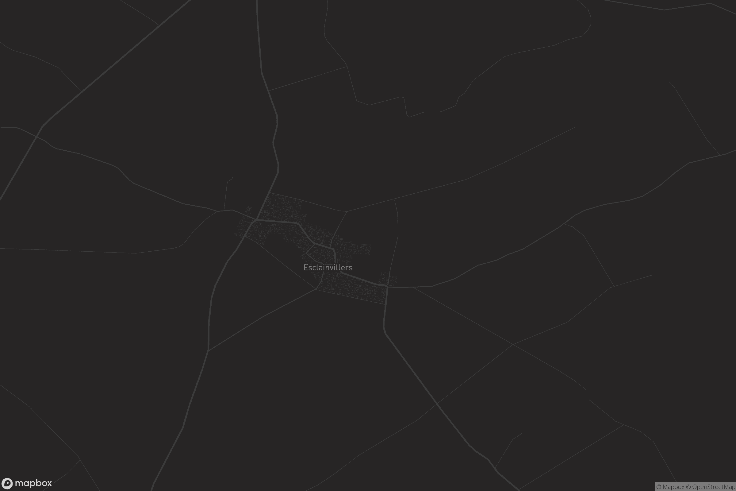 Carte de Esclainvillers