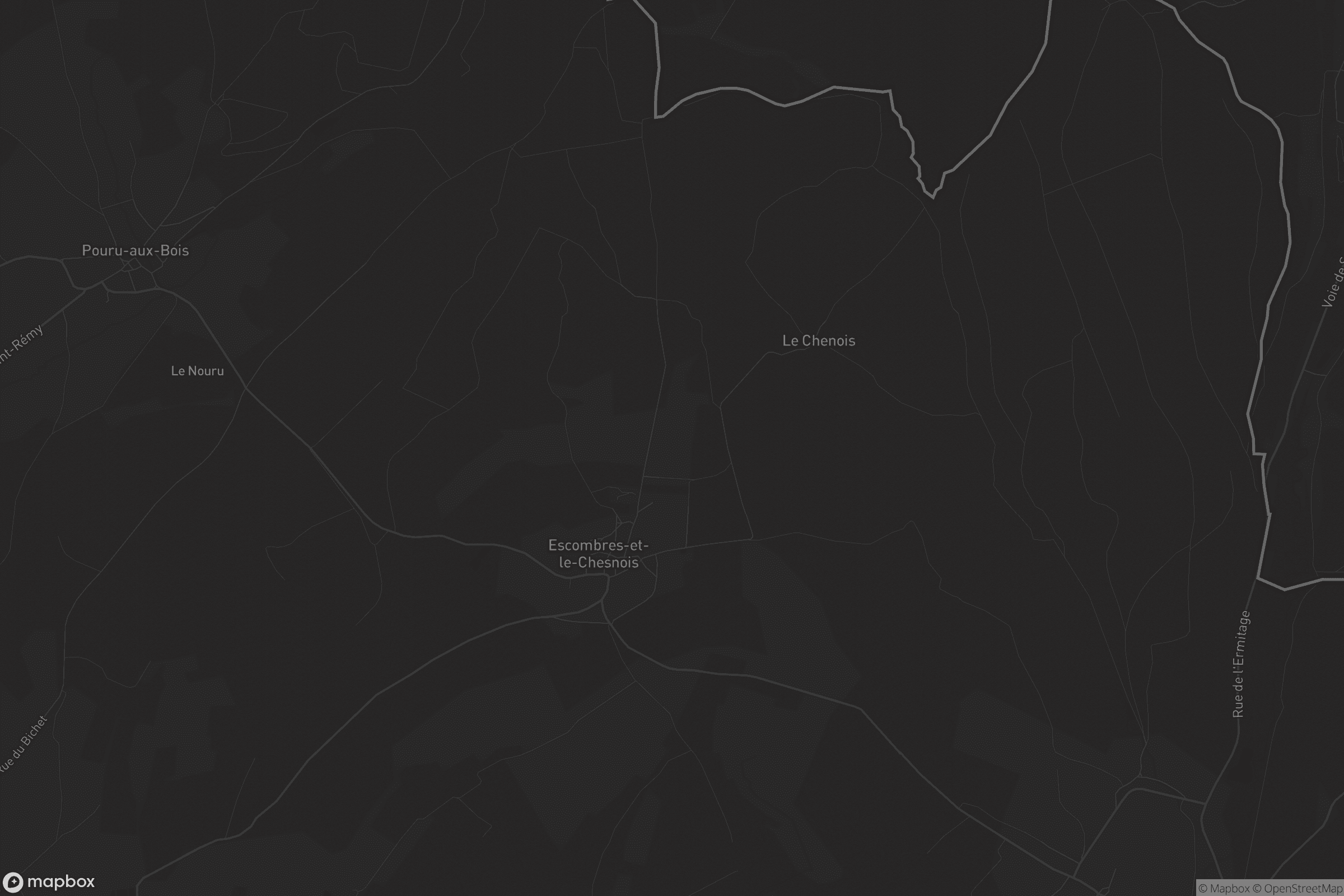 Carte de Escombres-et-le-Chesnois